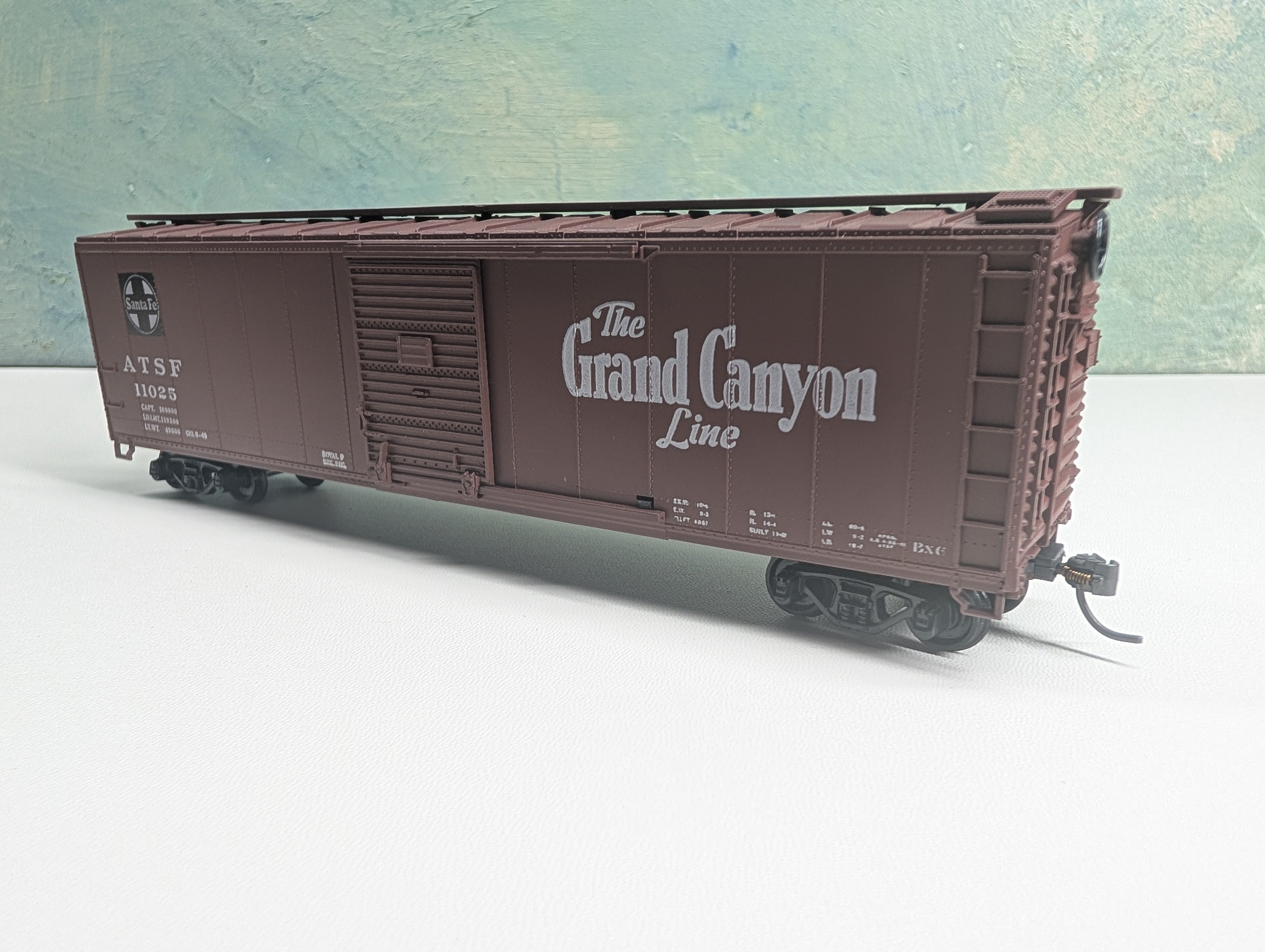USED Athearn HO Scale 50' Box Car Santa Fe ATSF #11025