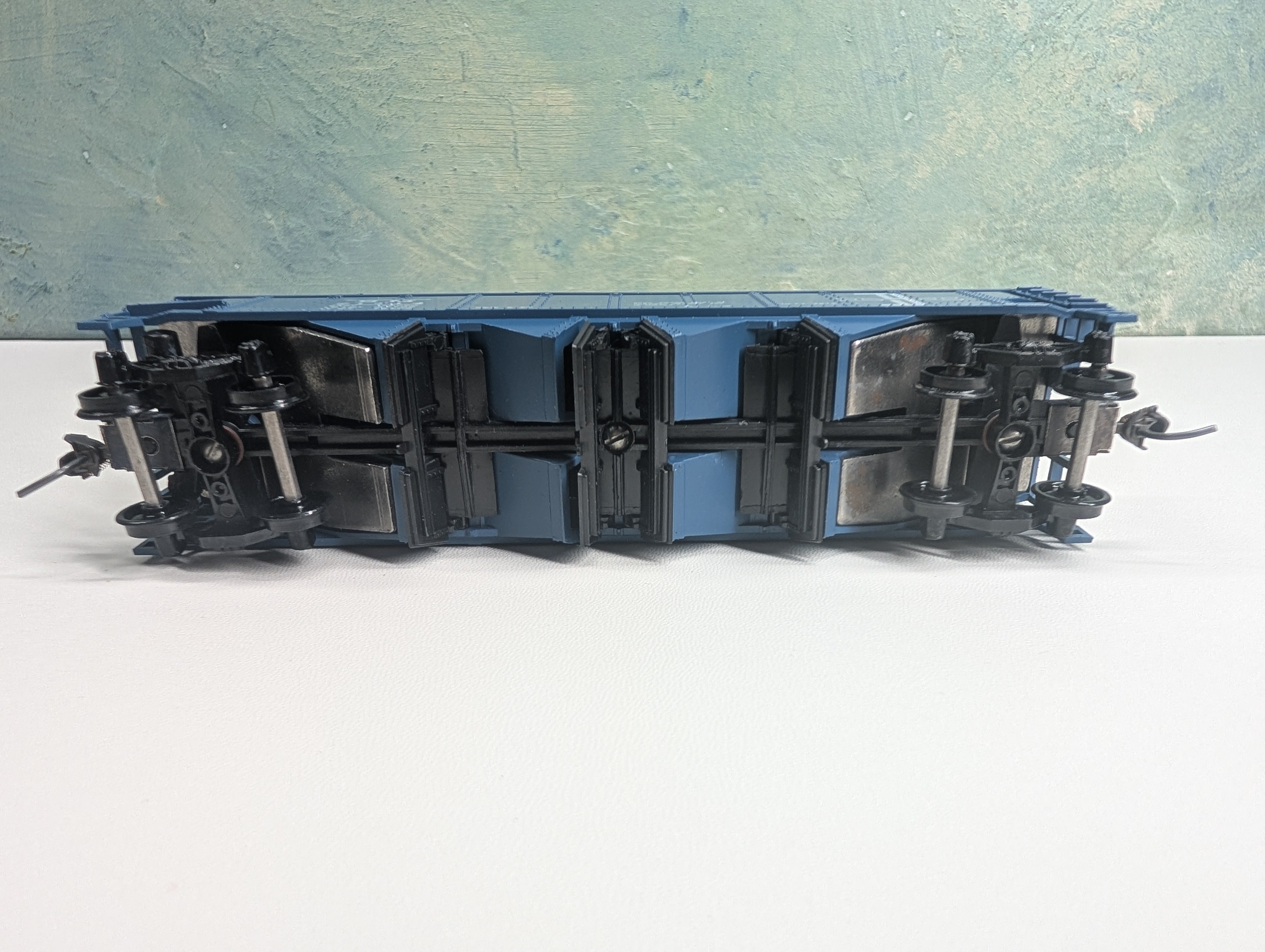 USED Athearn HO Scale Quad Hopper w/ Coal Load Boston and Maine BM #71714