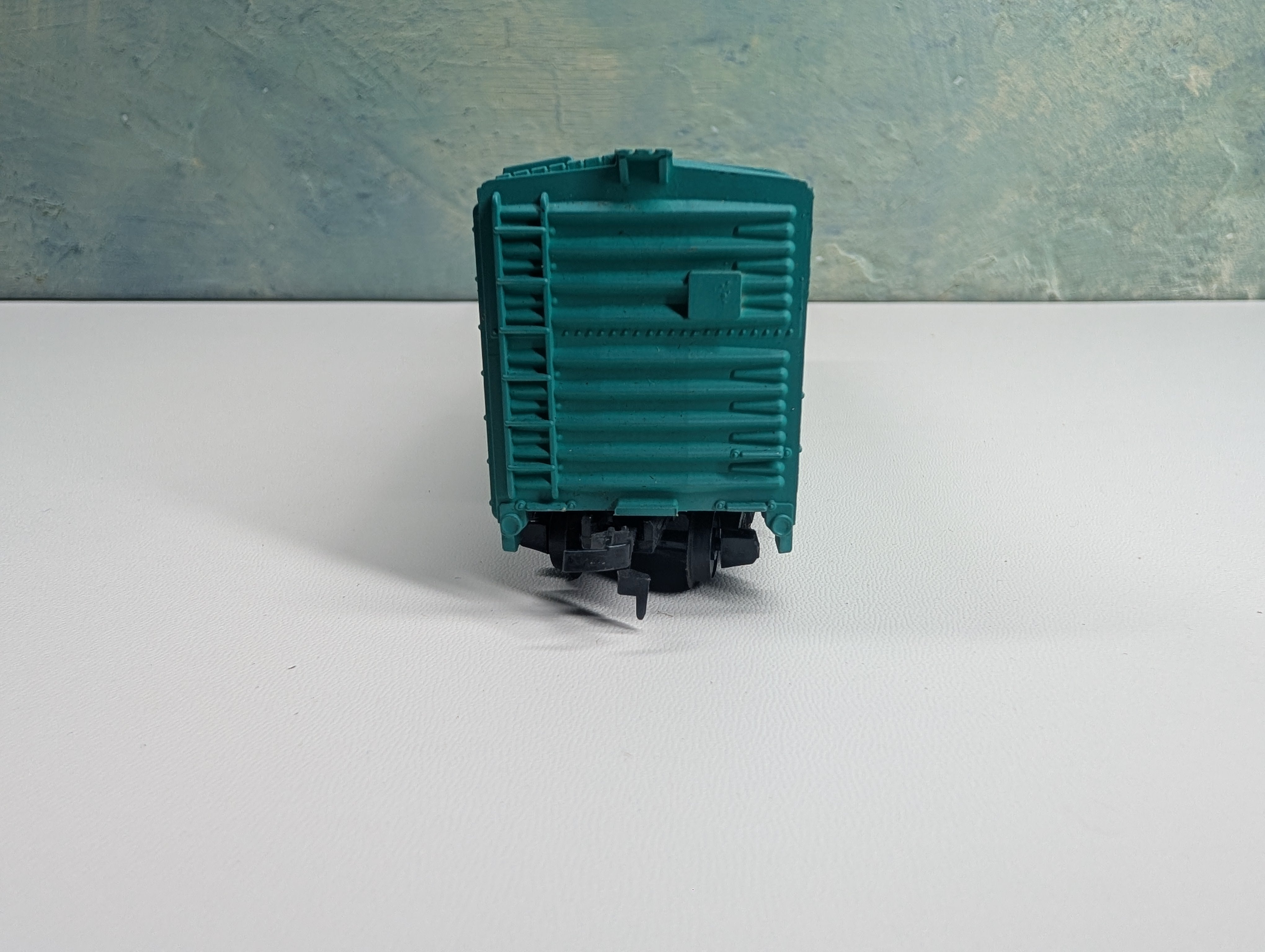 USED Tyco HO Scale Cattle Stock Car Santa Fe ATSF #80680