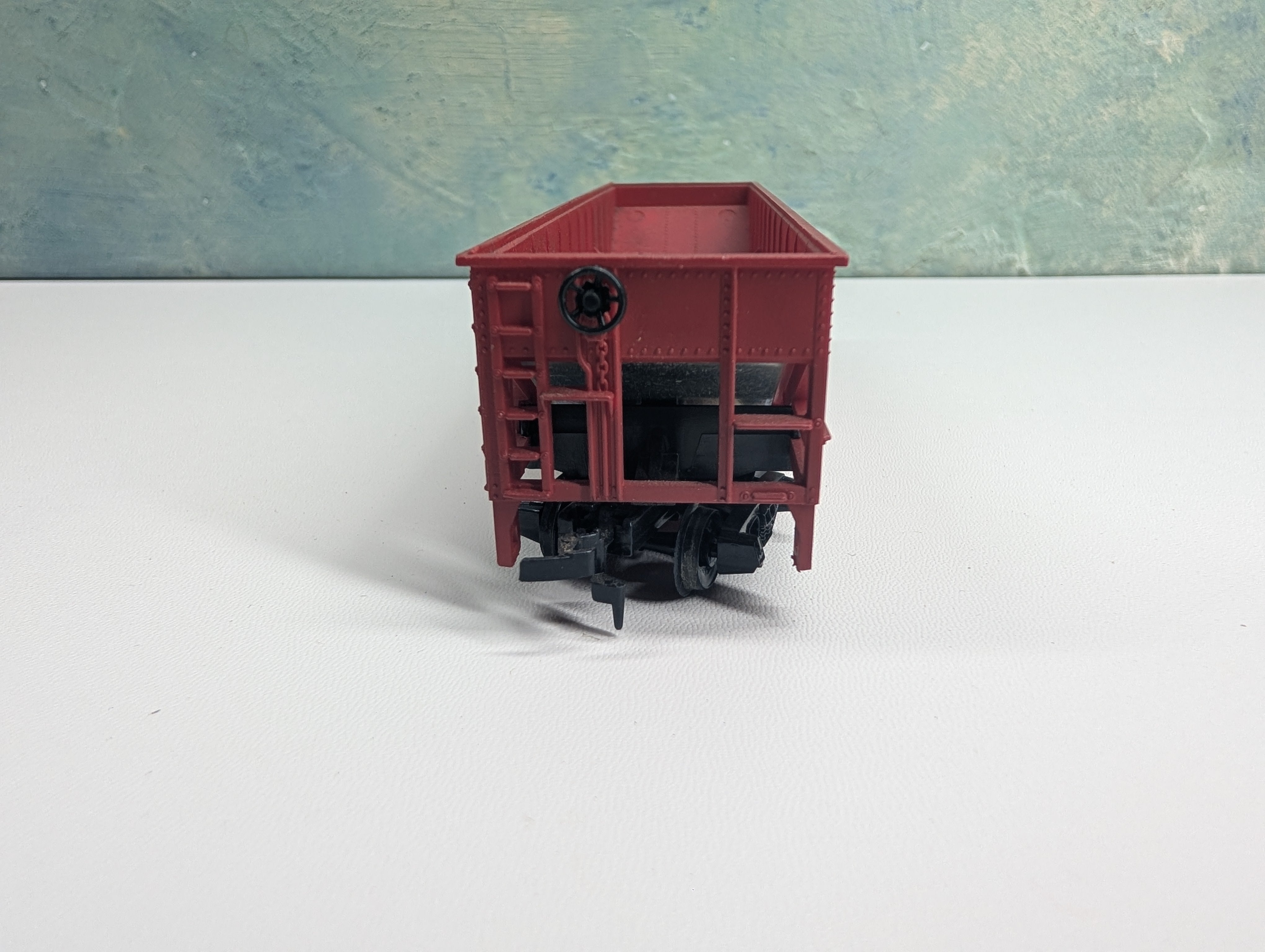 USED Tyco HO Scale Quad Hopper Burlington CB&Q #300747