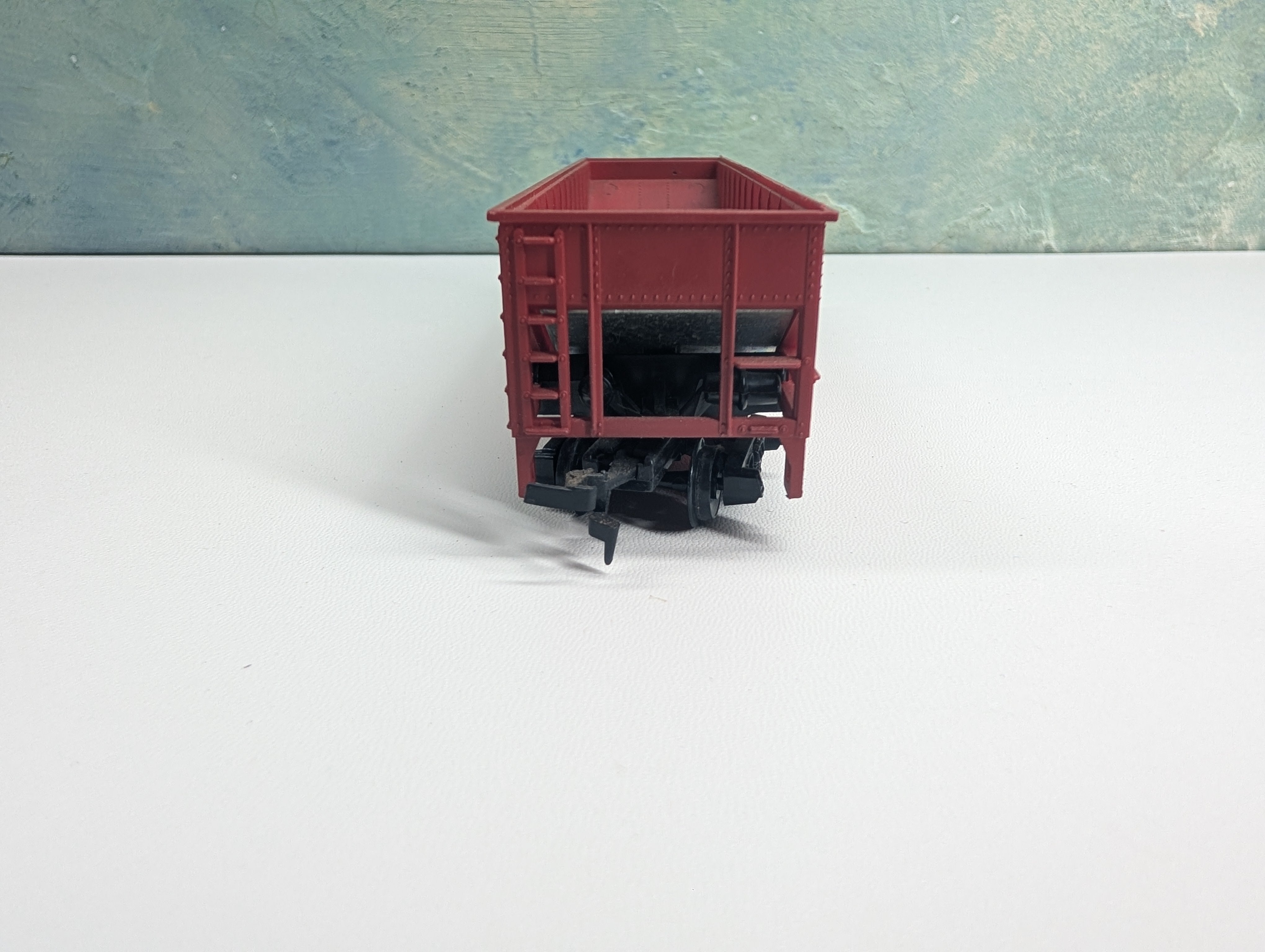 USED Tyco HO Scale Quad Hopper Burlington CB&Q #300747