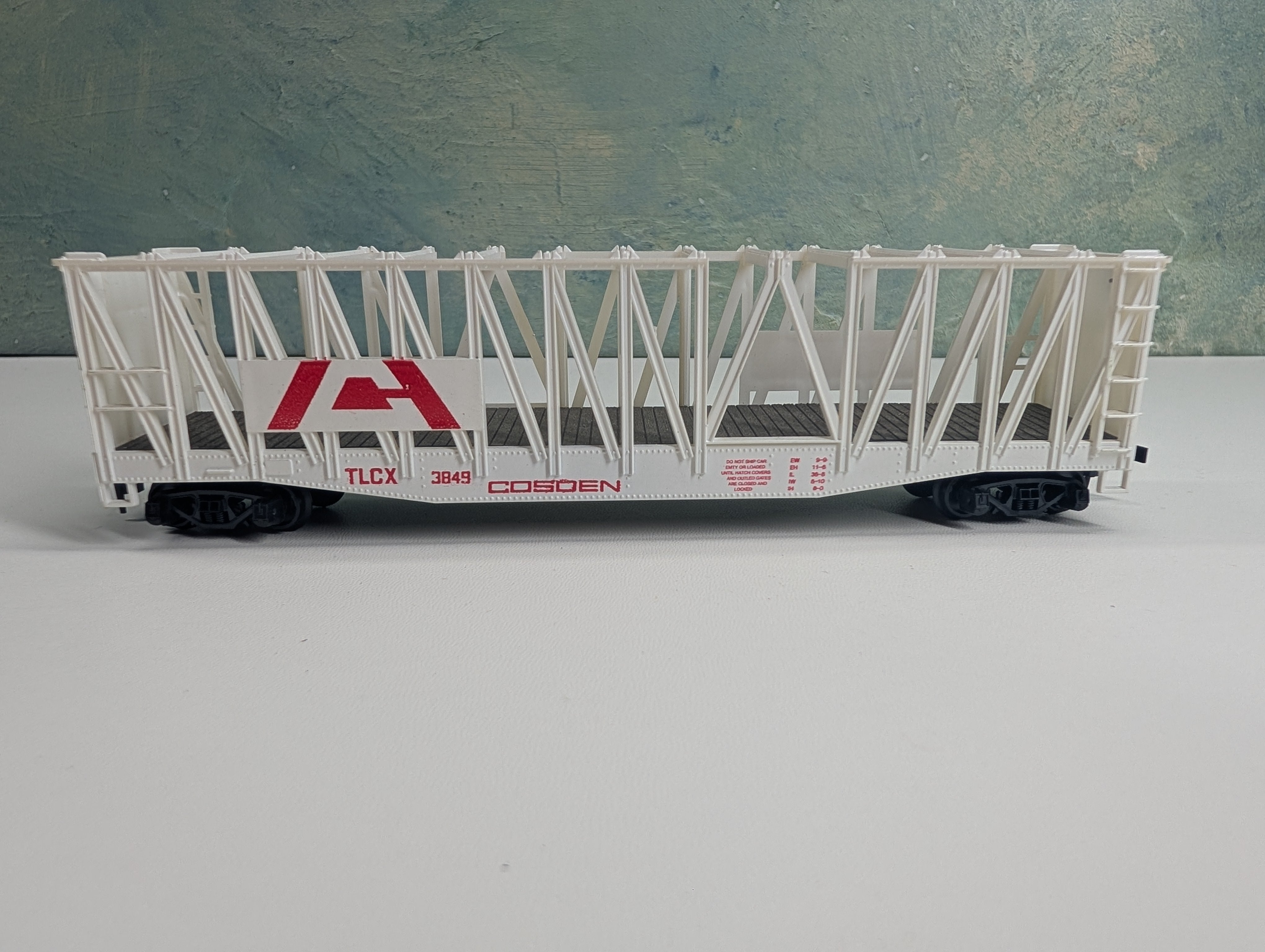 USED Roco HO Scale Container Carrier Car Cosden TLCX #3849