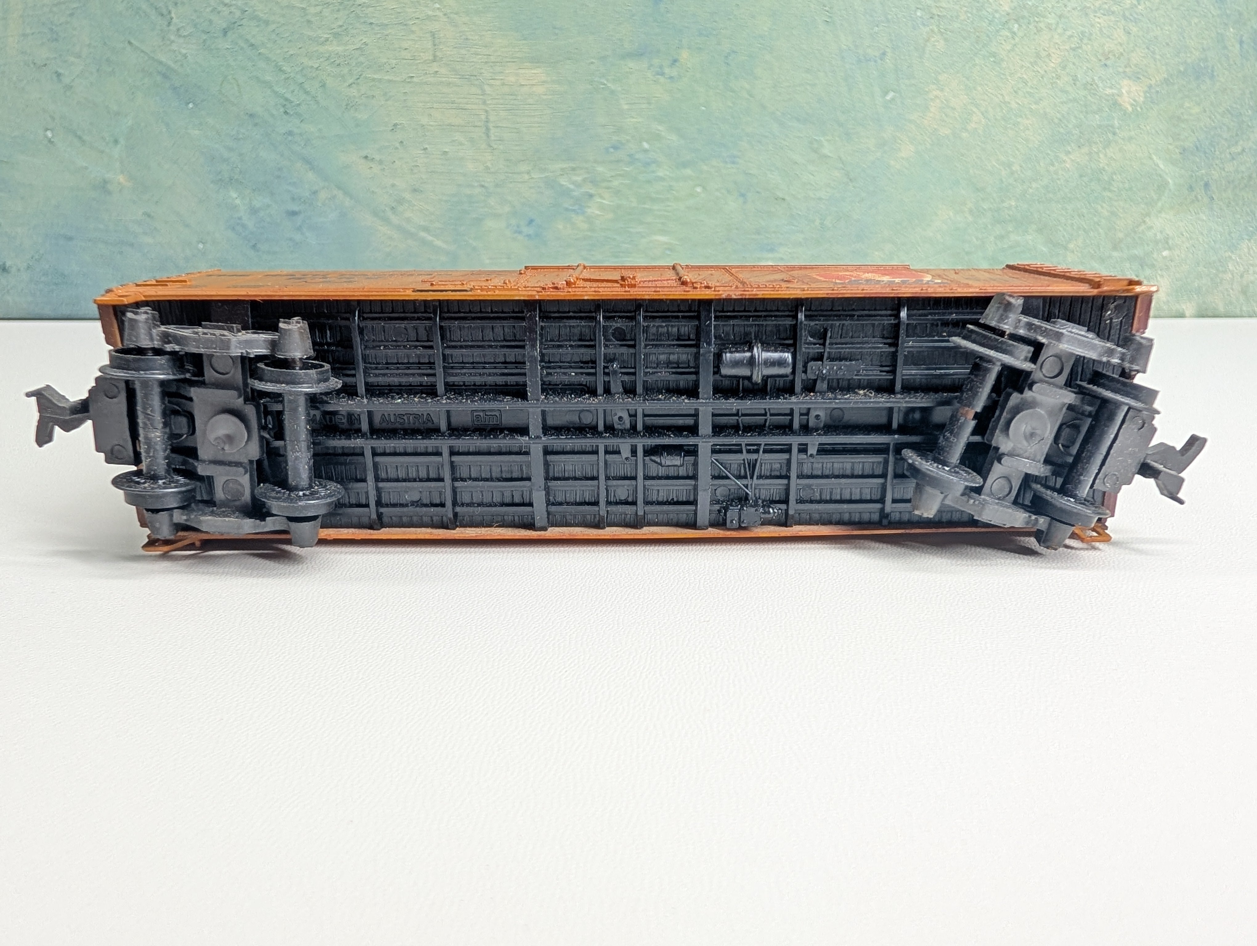 USED HO Scale Weathered 40' Box Car Rath Packing CO RPRX #720