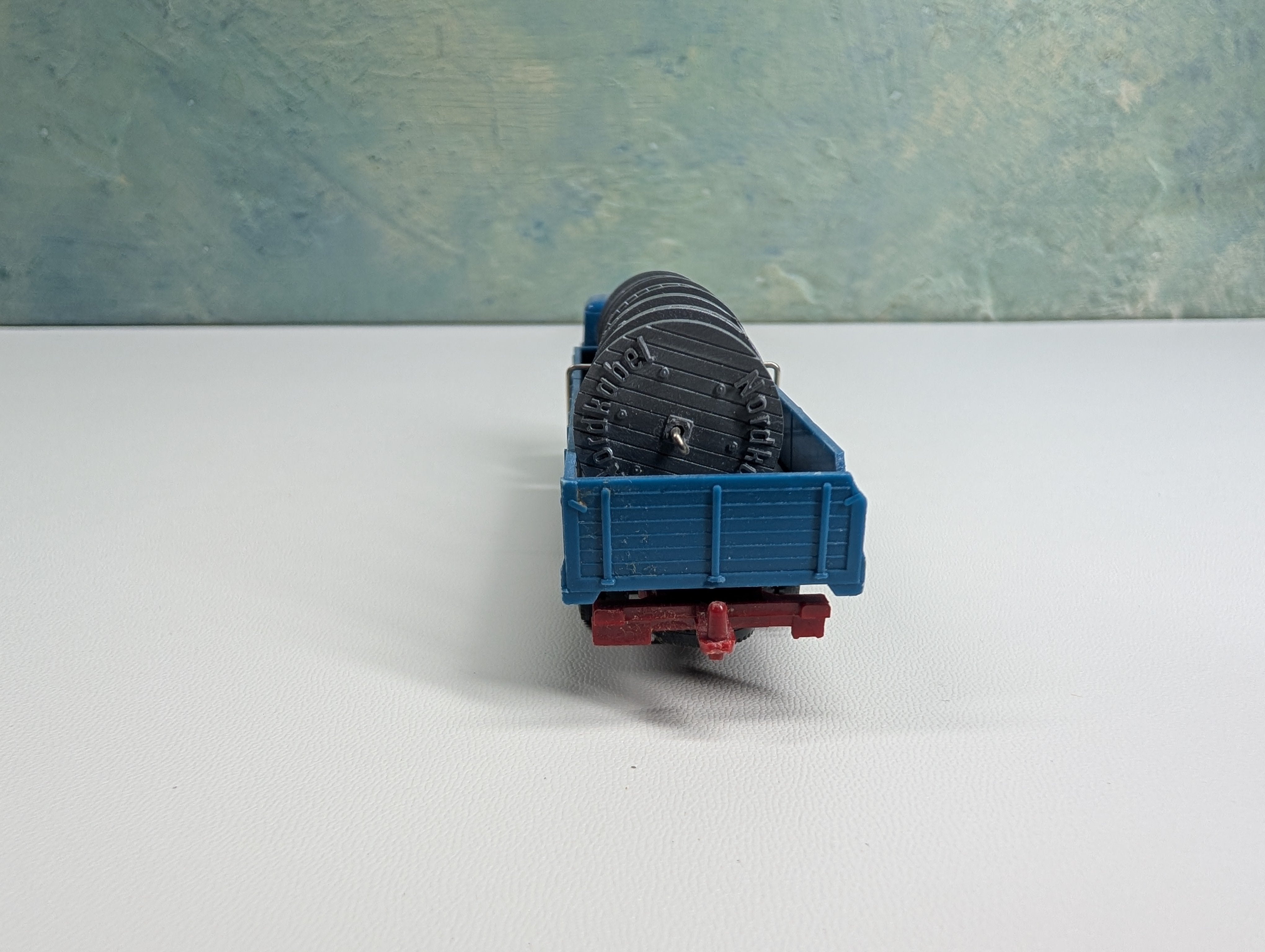 USED Wiking HO Scale Delivery Truck w/ Spool Load Mercedes Benz