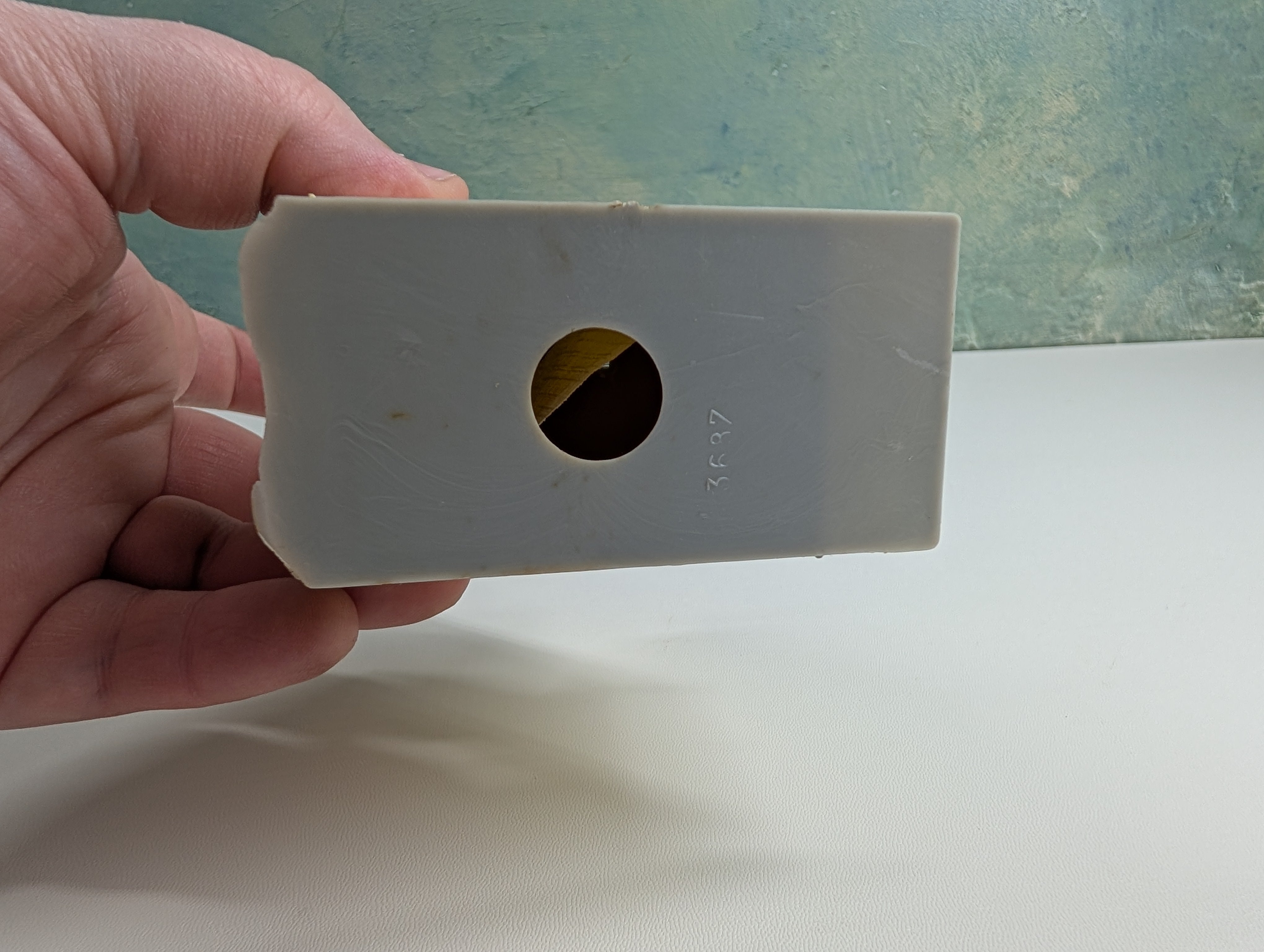 USED HO Scale Yellow German Home