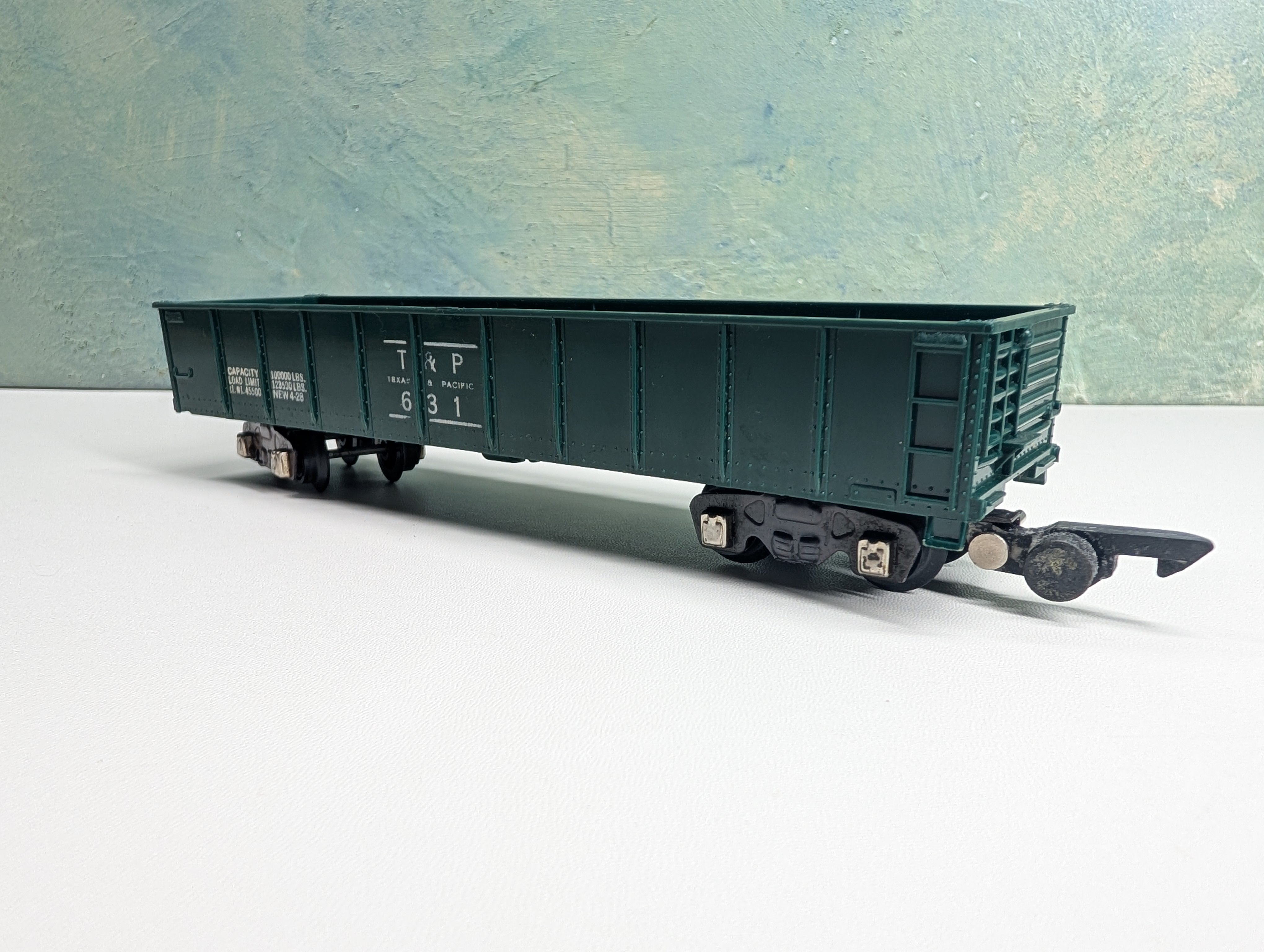 USED American Flyer S Scale Gondola Texas and Pacific T&P #631