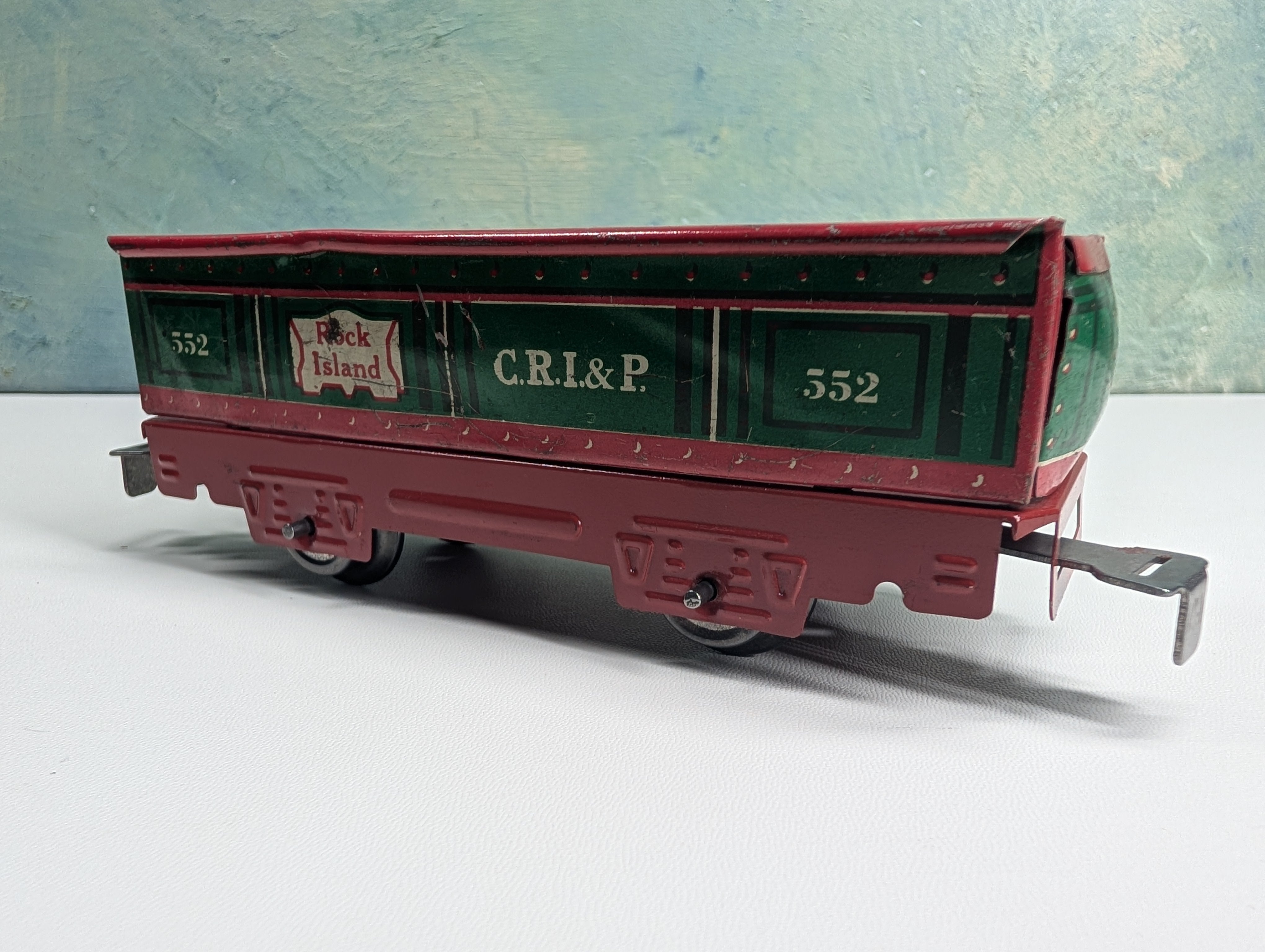 USED Marx O Gondola Rock Island CRI&P #552