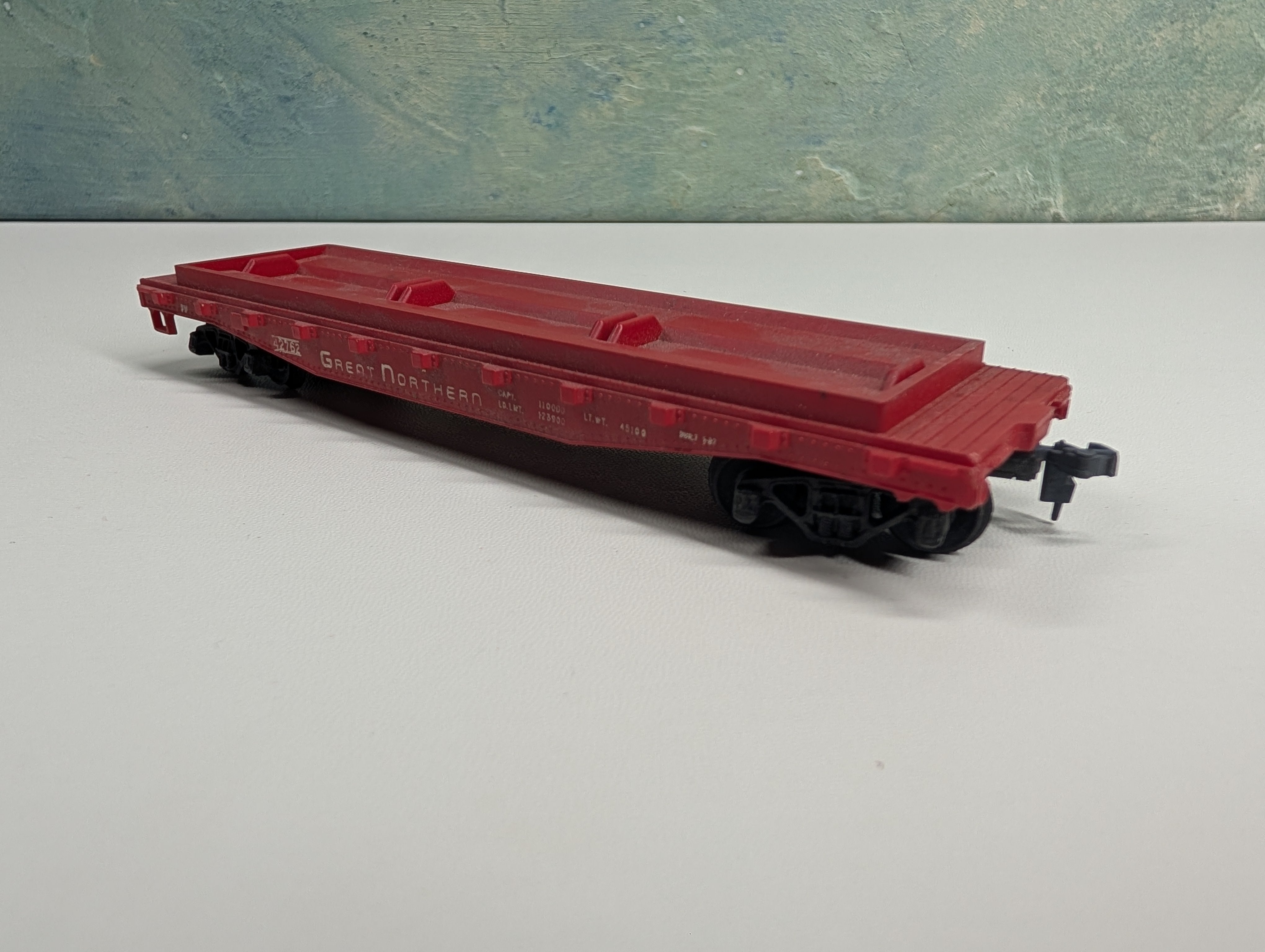 USED Mantua HO Scale Flat Car Great Northern GN #42762