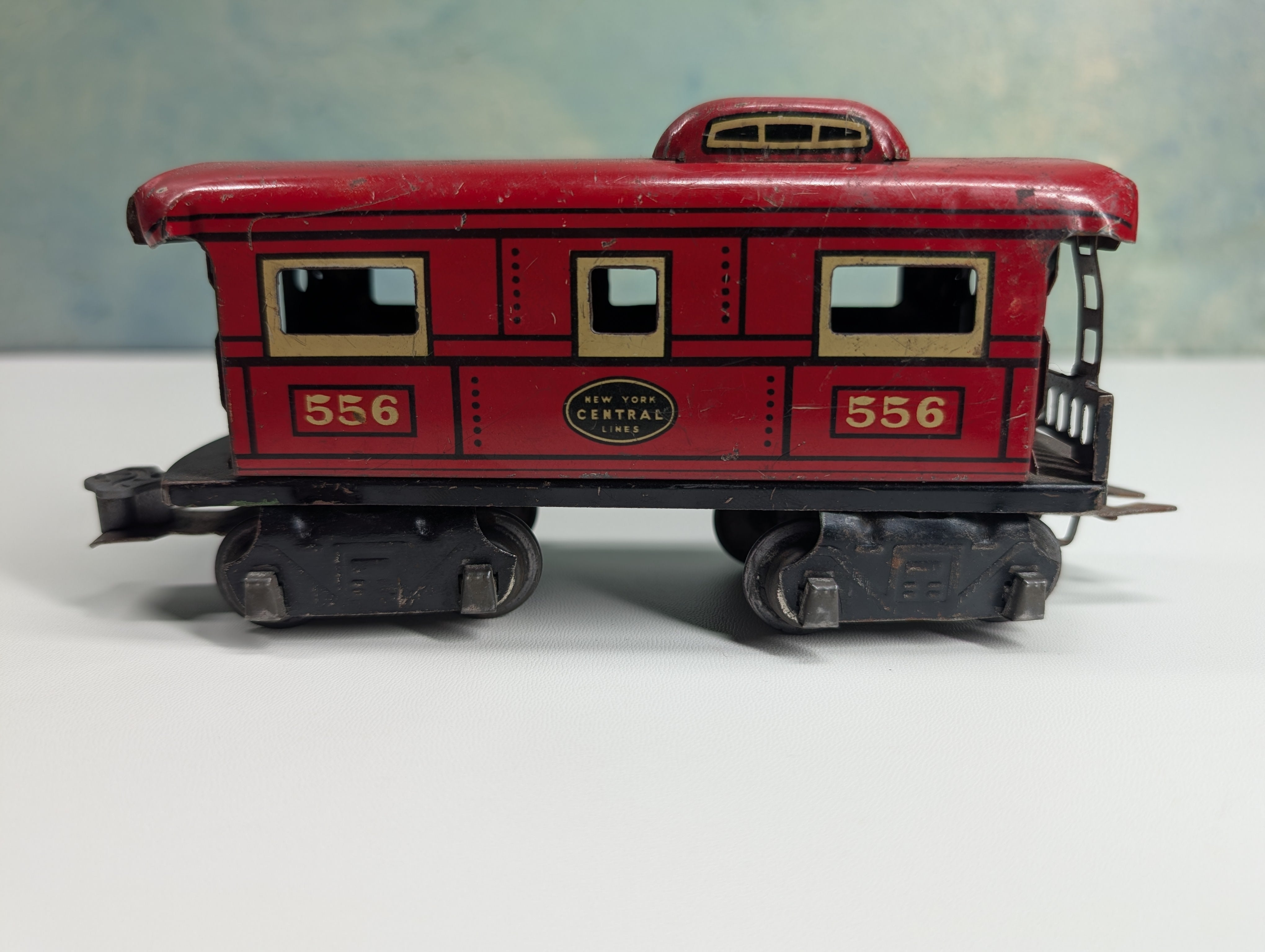 USED Marx O Tin Caboose New York Central NYC #556
