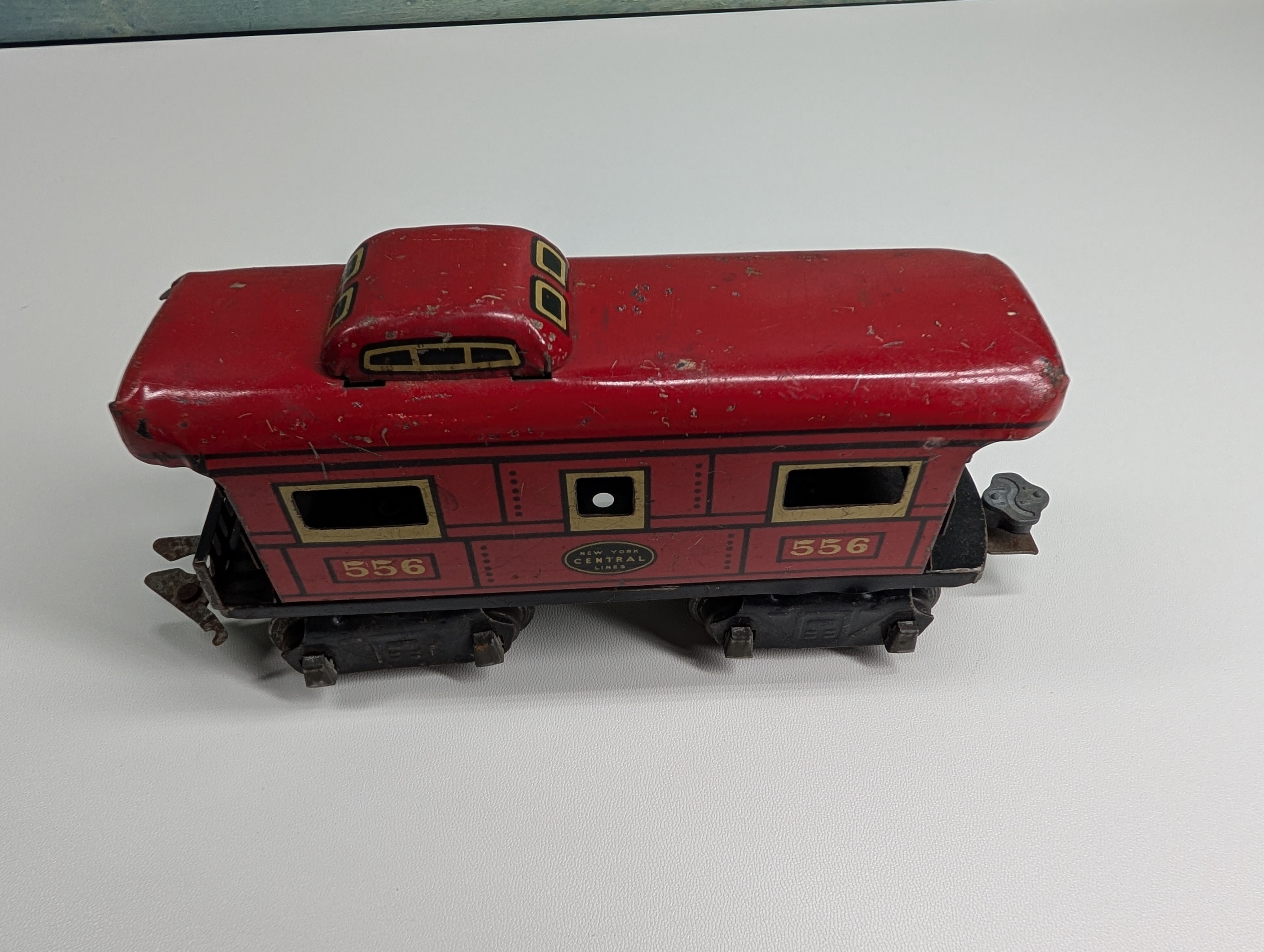 USED Marx O Tin Caboose New York Central NYC #556