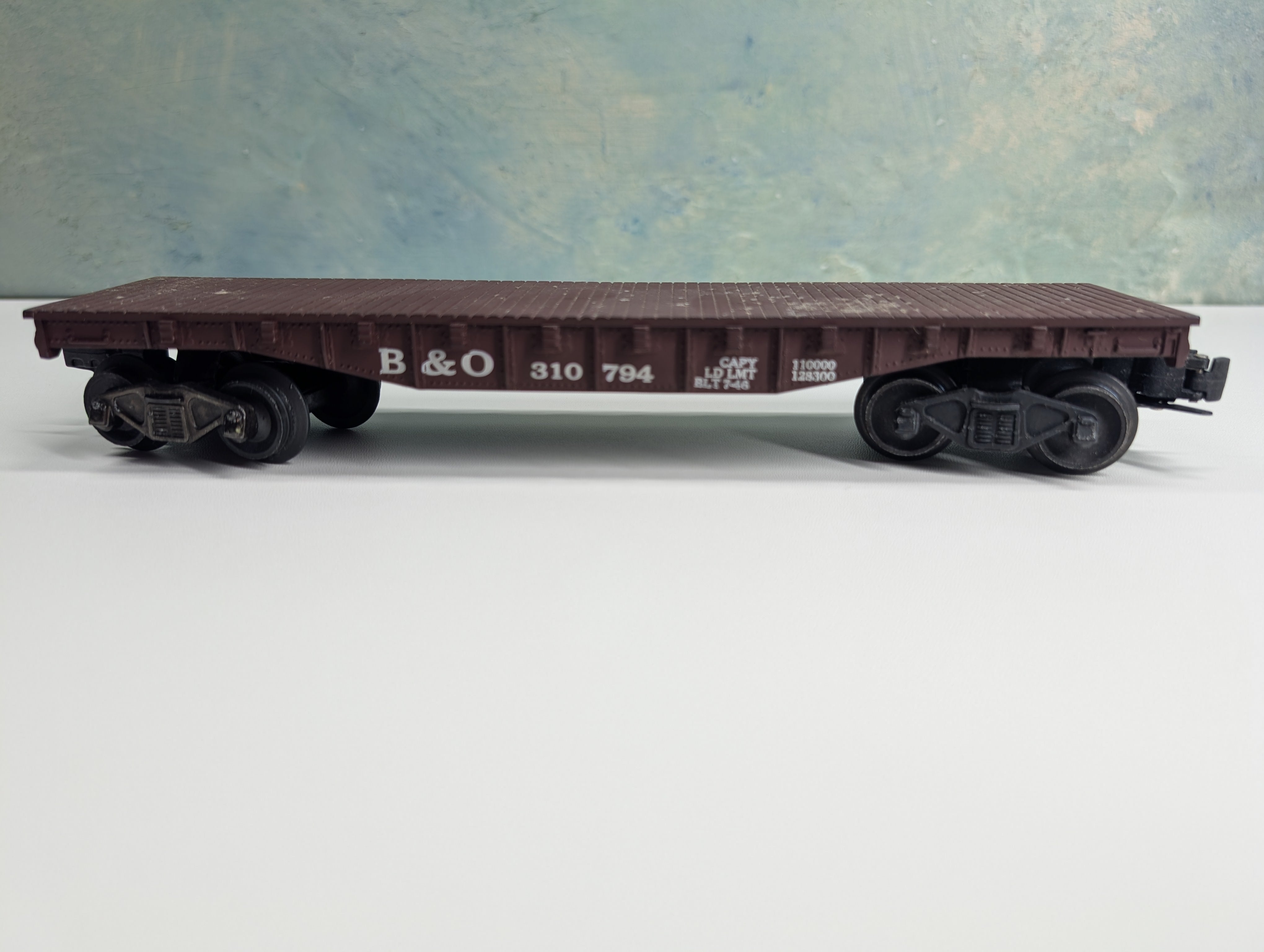 USED KMT O Flat Car Baltimore and Ohio B&O #310794