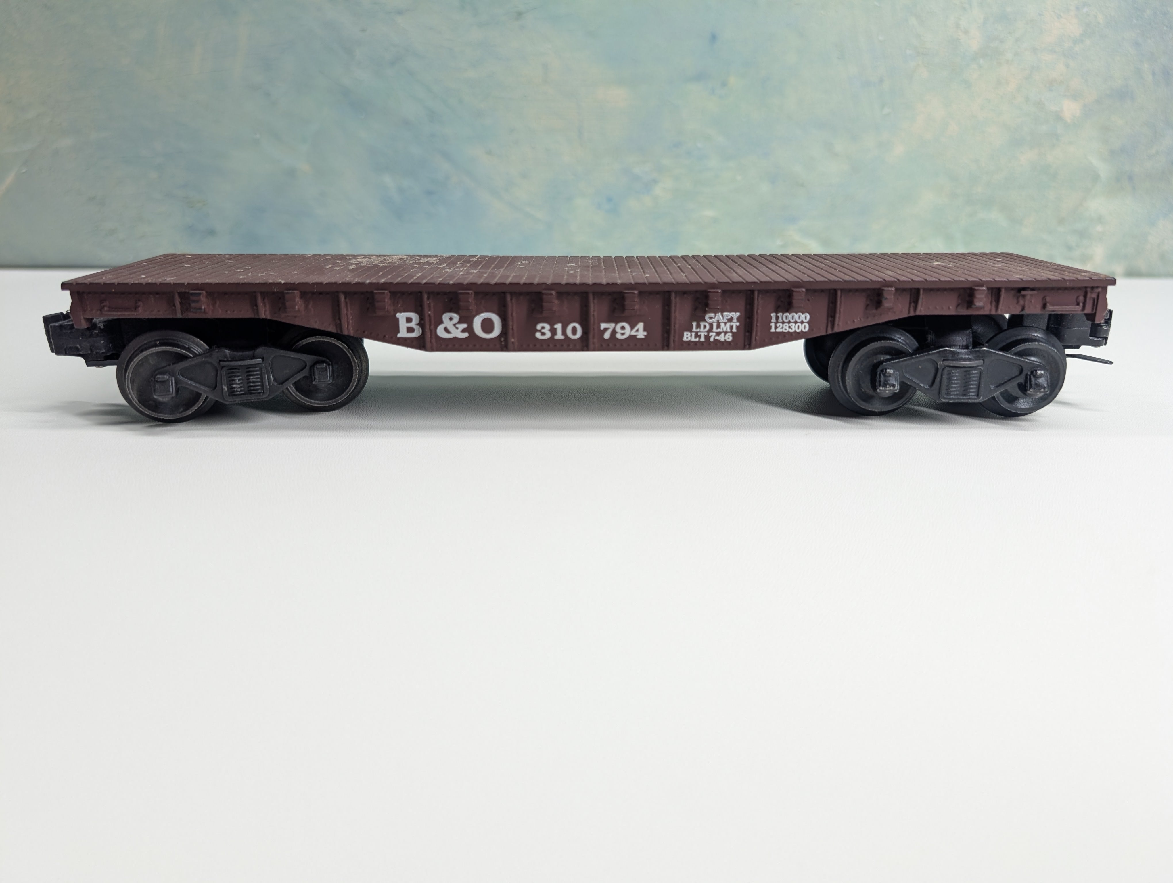 USED KMT O Flat Car Baltimore and Ohio B&O #310794