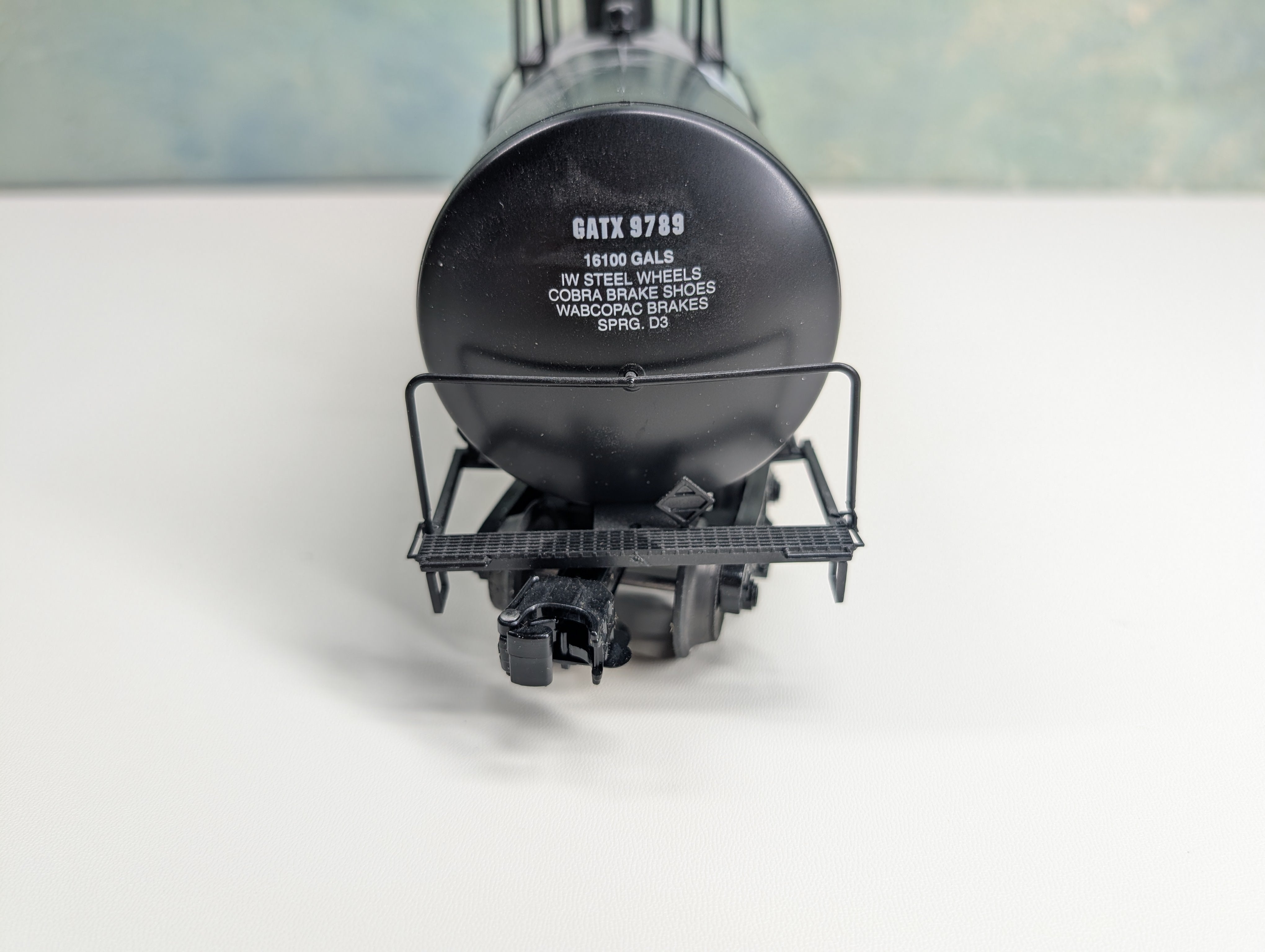 USED Weaver O Tank Car Central Soya GATX #9789 3-Rail