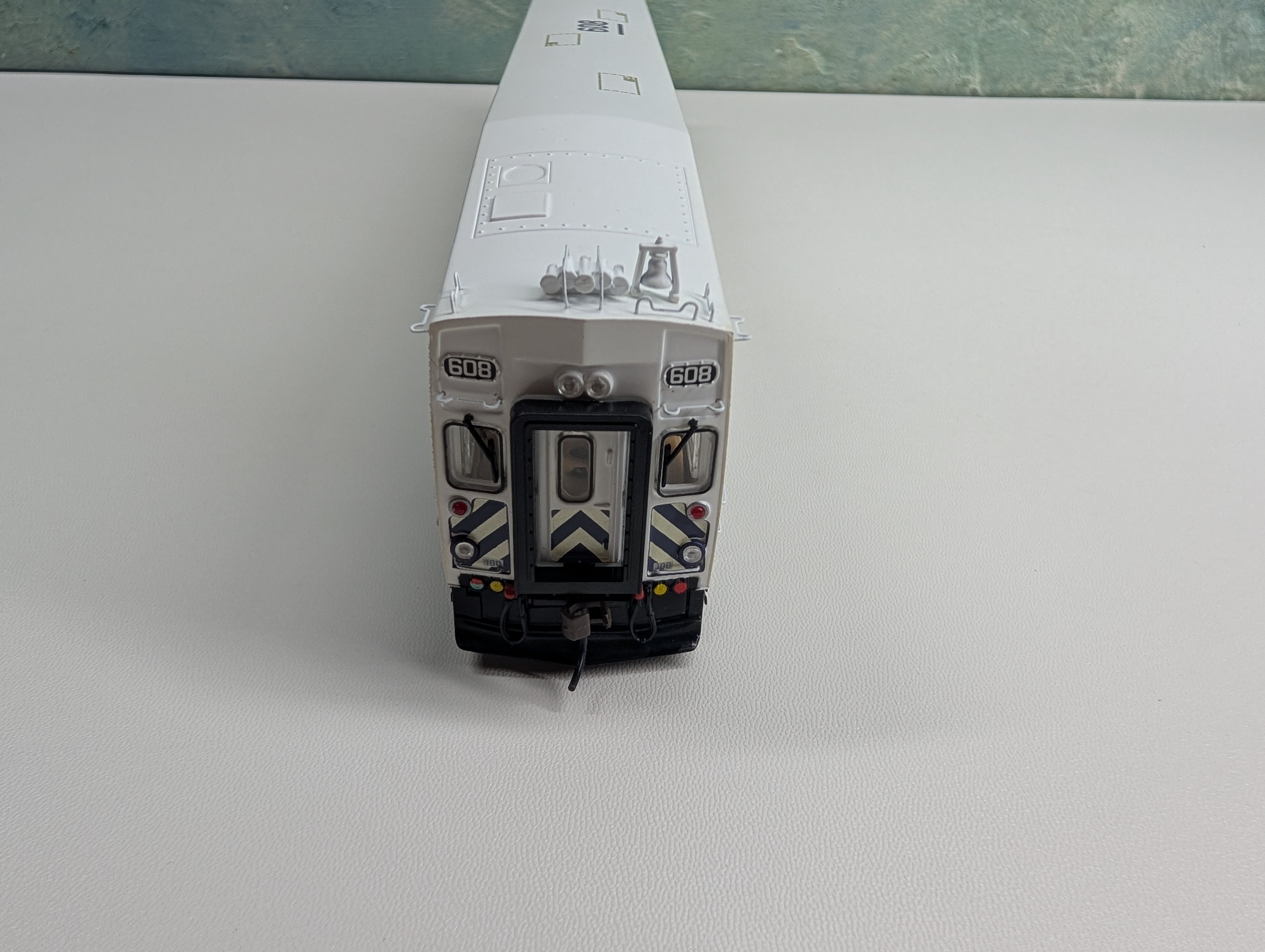 USED Athearn 2540 HO Scale Bombardier Control Car Metorlink #608