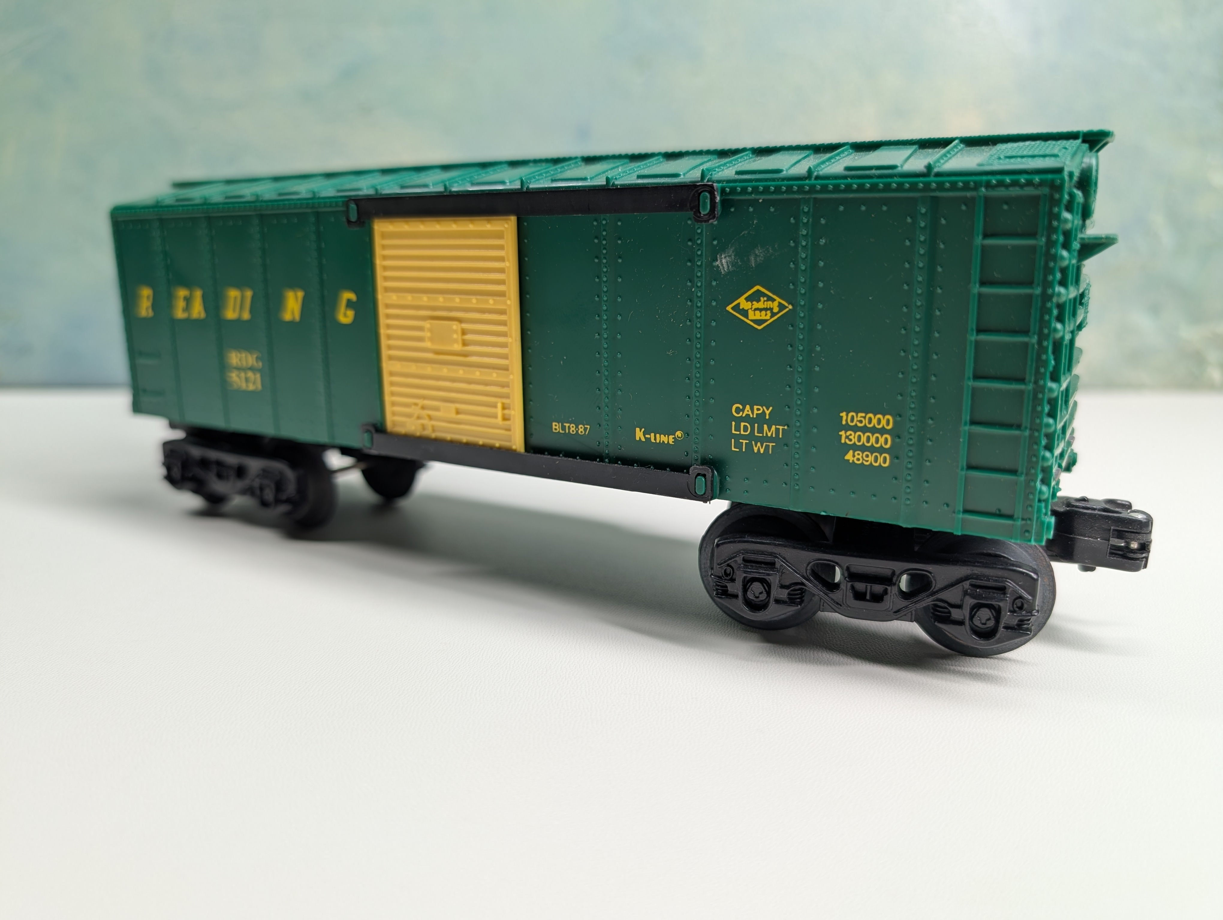 K-Line O Box Car Reading RDG #5121