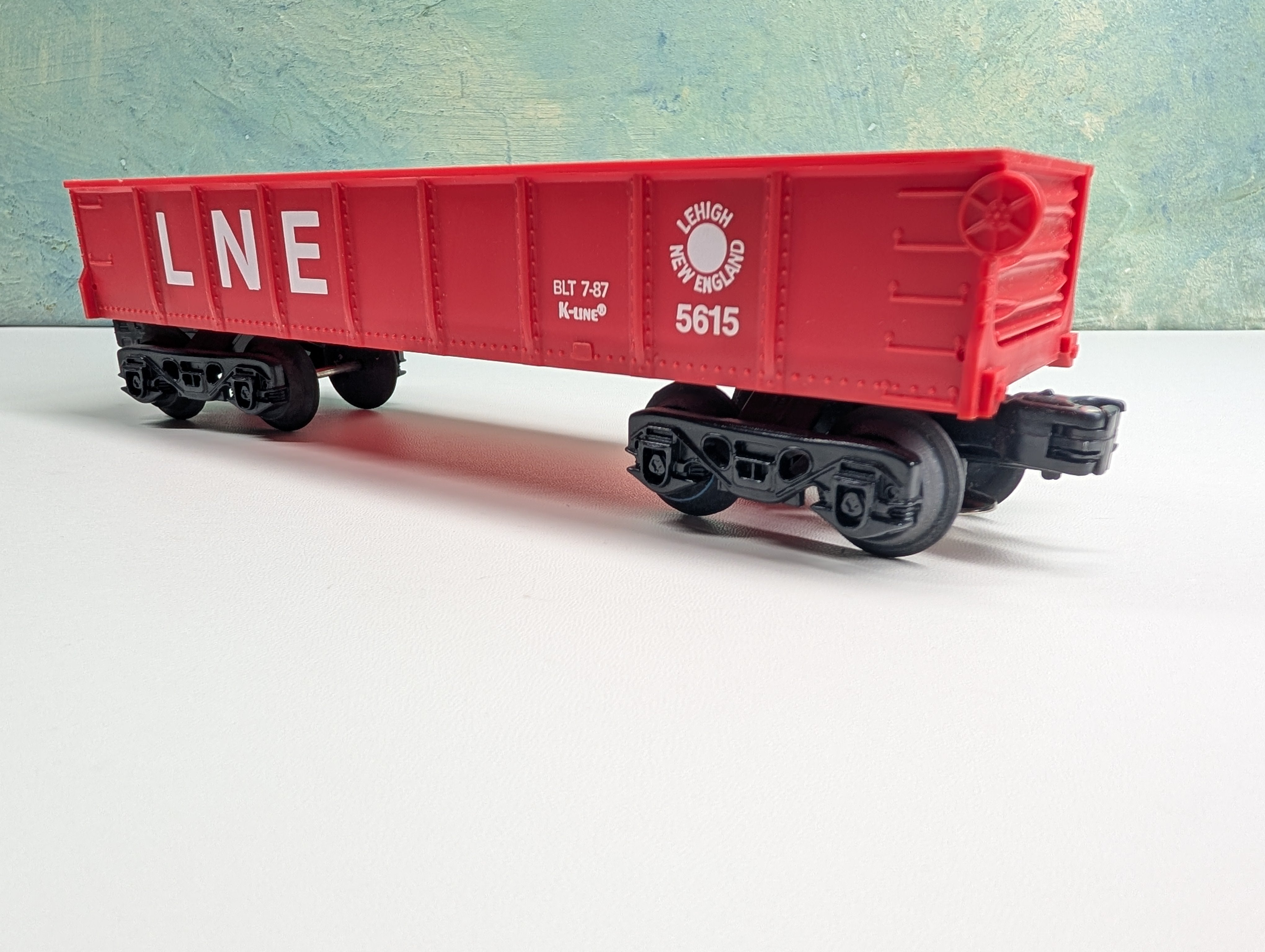 K-Line O Gondola Lehigh and New England LNE #5615