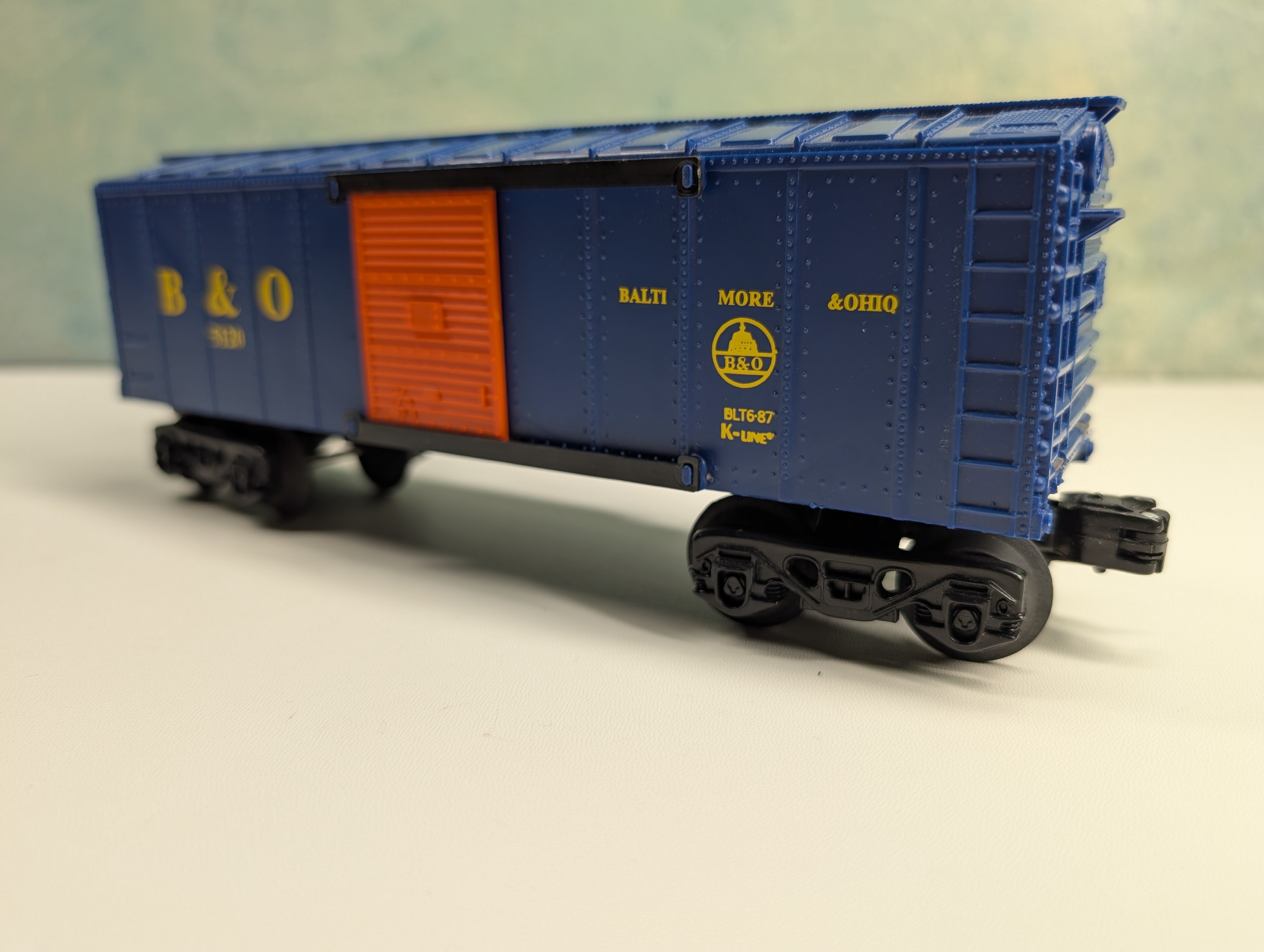 K-Line O Box Car Baltimore and Ohio B&O #5120