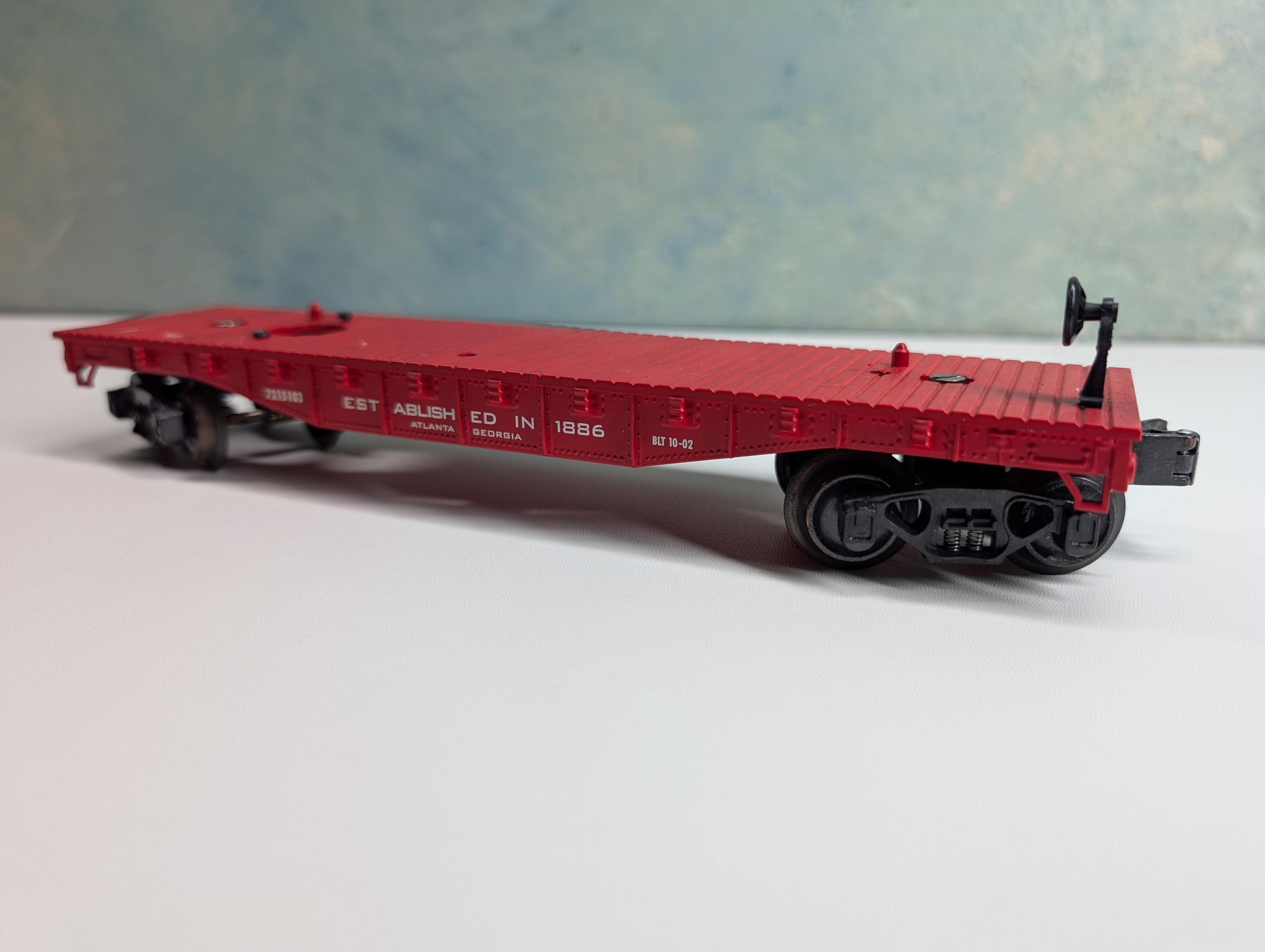 USED K-Line O Flat Car Coca-Cola #7215103