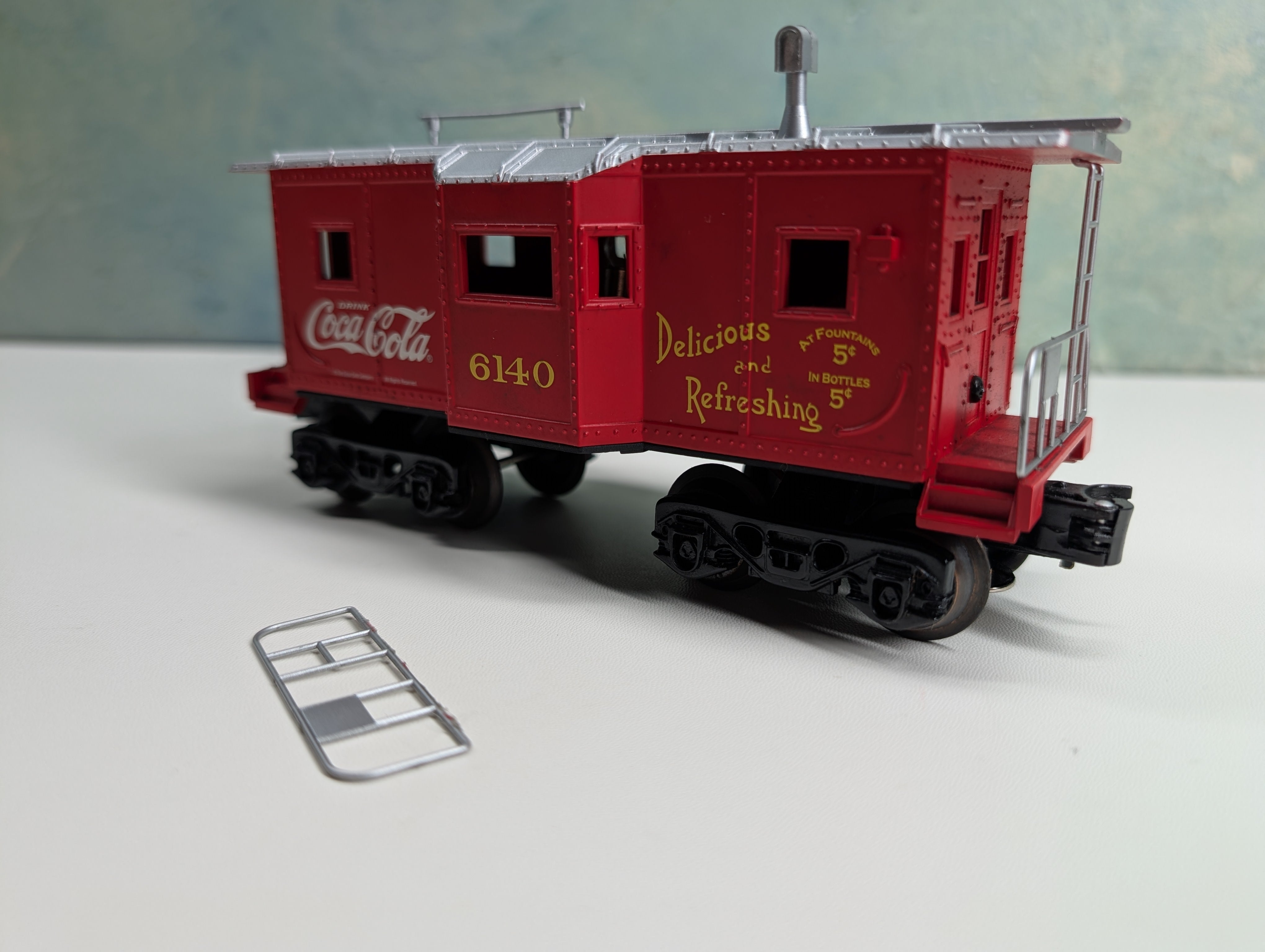 USED K-Line O Bay Window Caboose Coca-Cola #6140