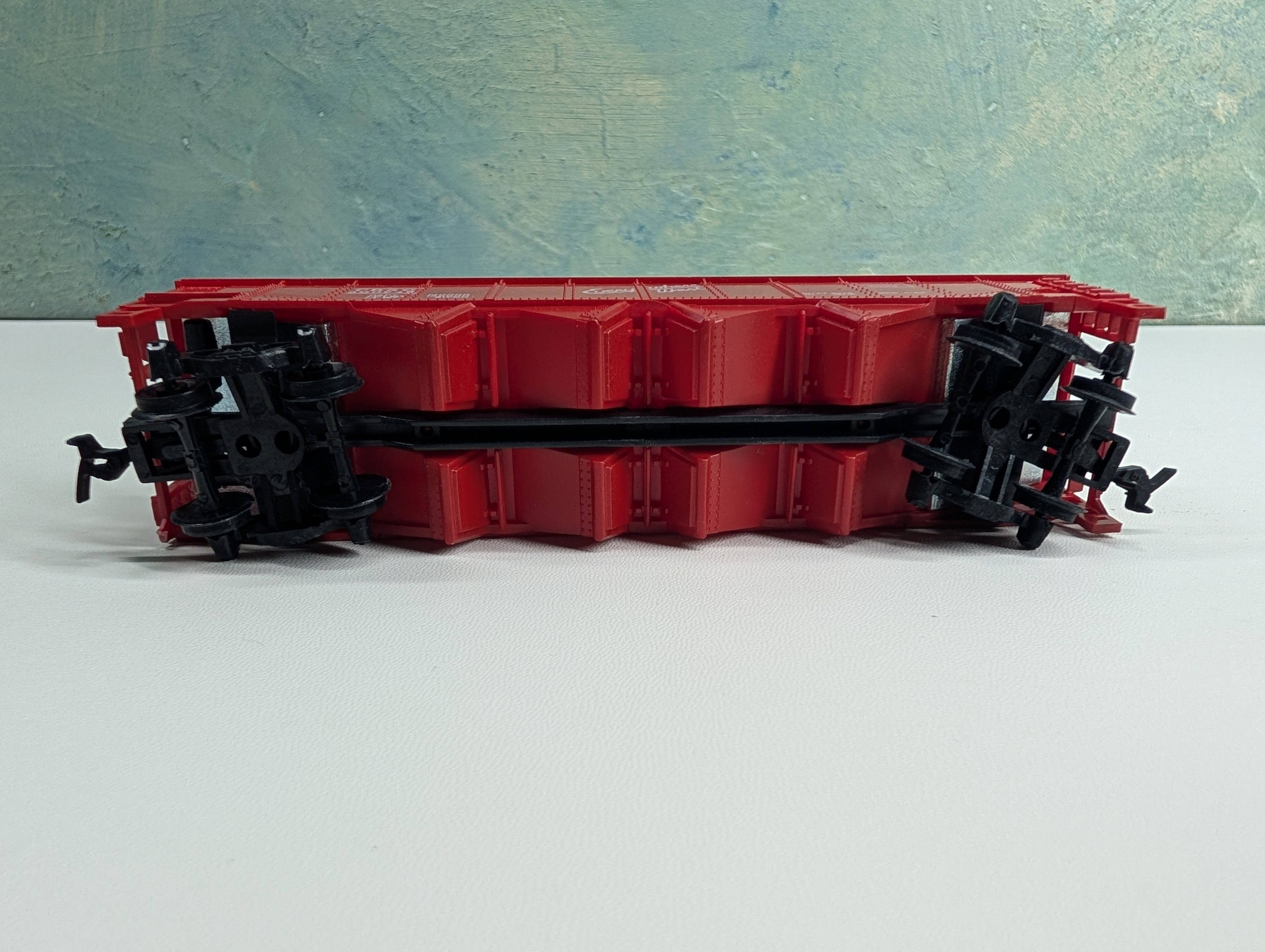 USED Tyco HO Scale Quad Hopper CB&Q #300747