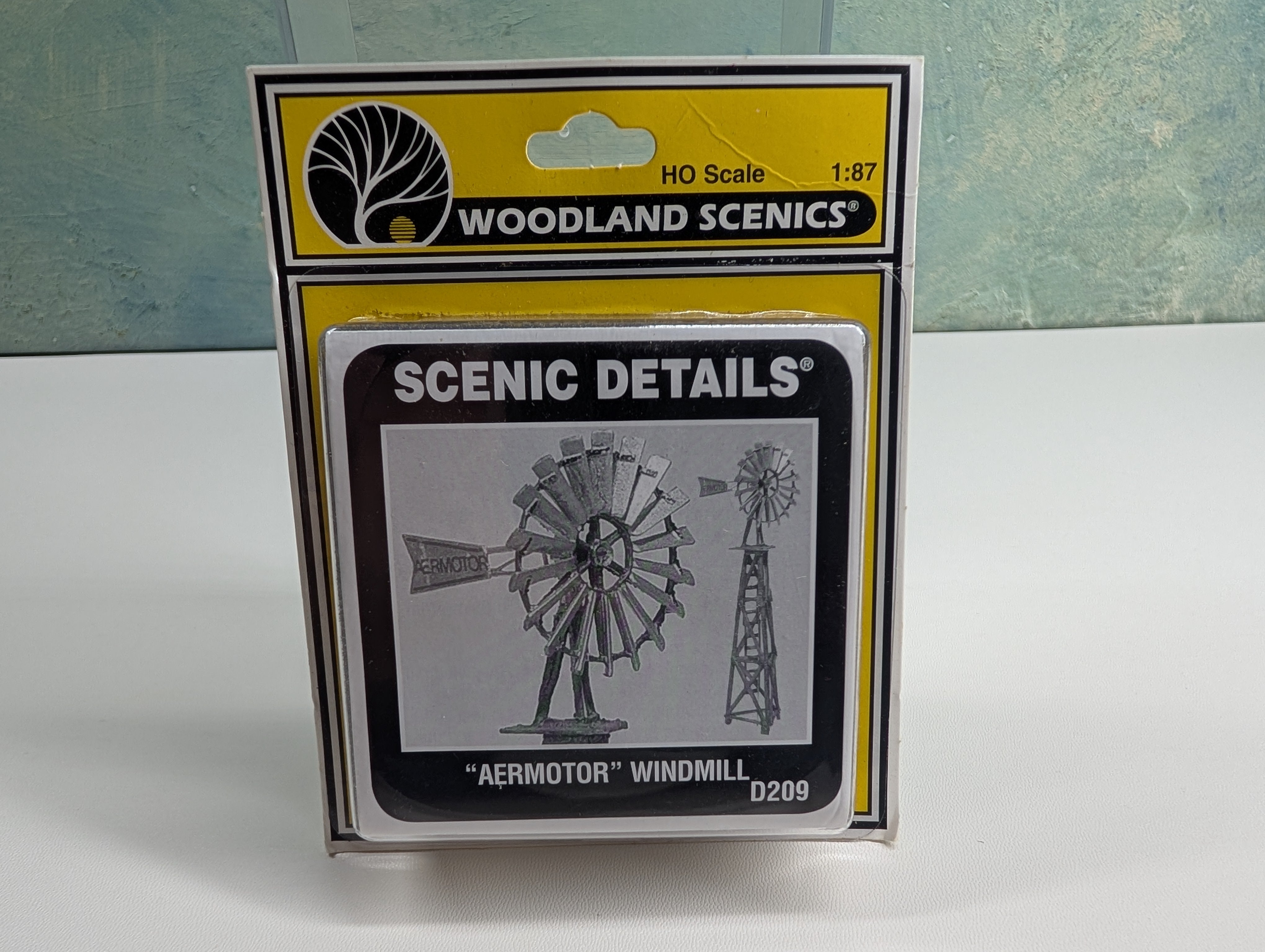 Woodland Scenics D209 HO Scale "Aeromotor" Windmill (Metal Casting) KIT