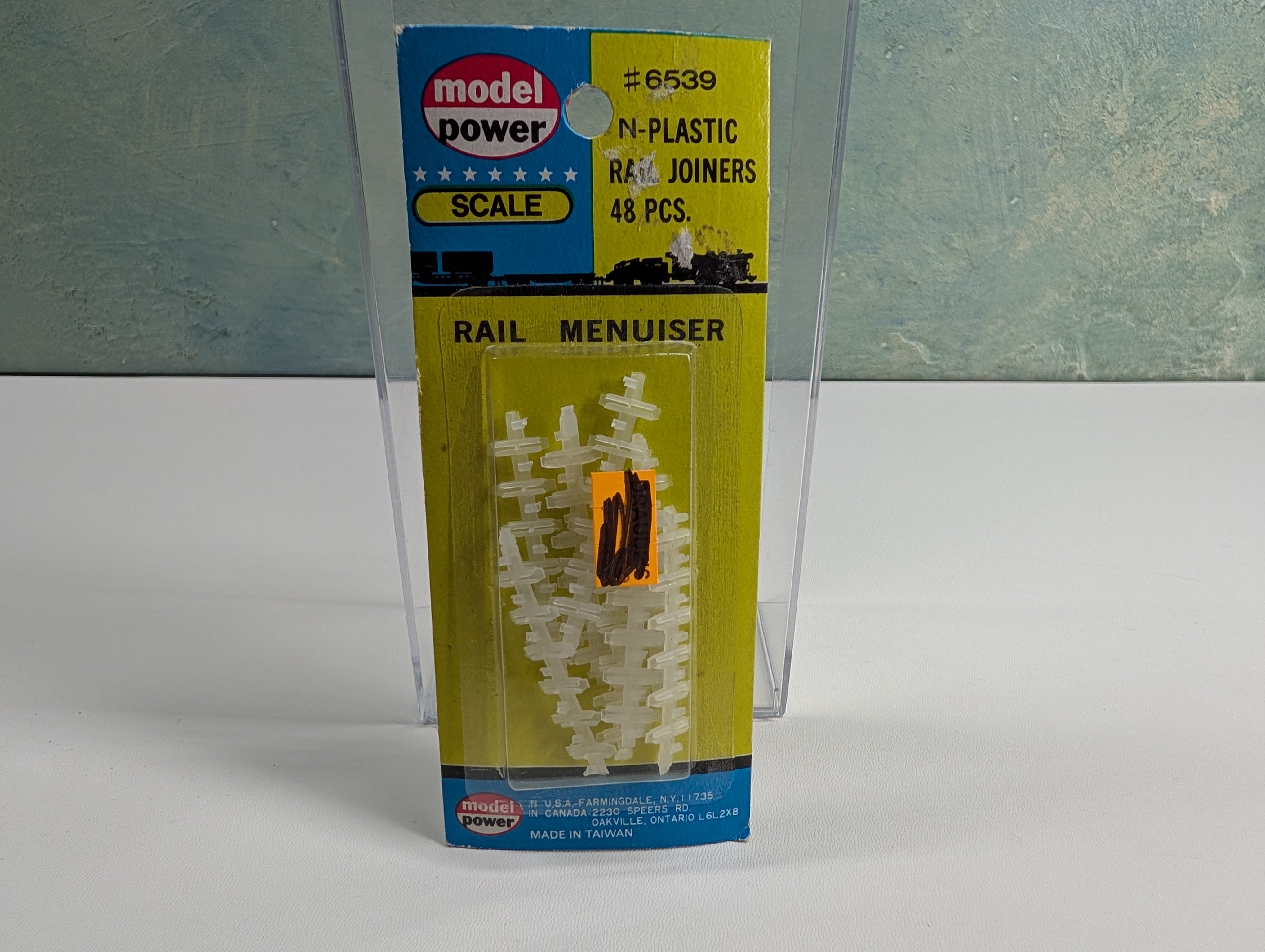 Model Power 6539 N Scale Plastic Rail Joiners