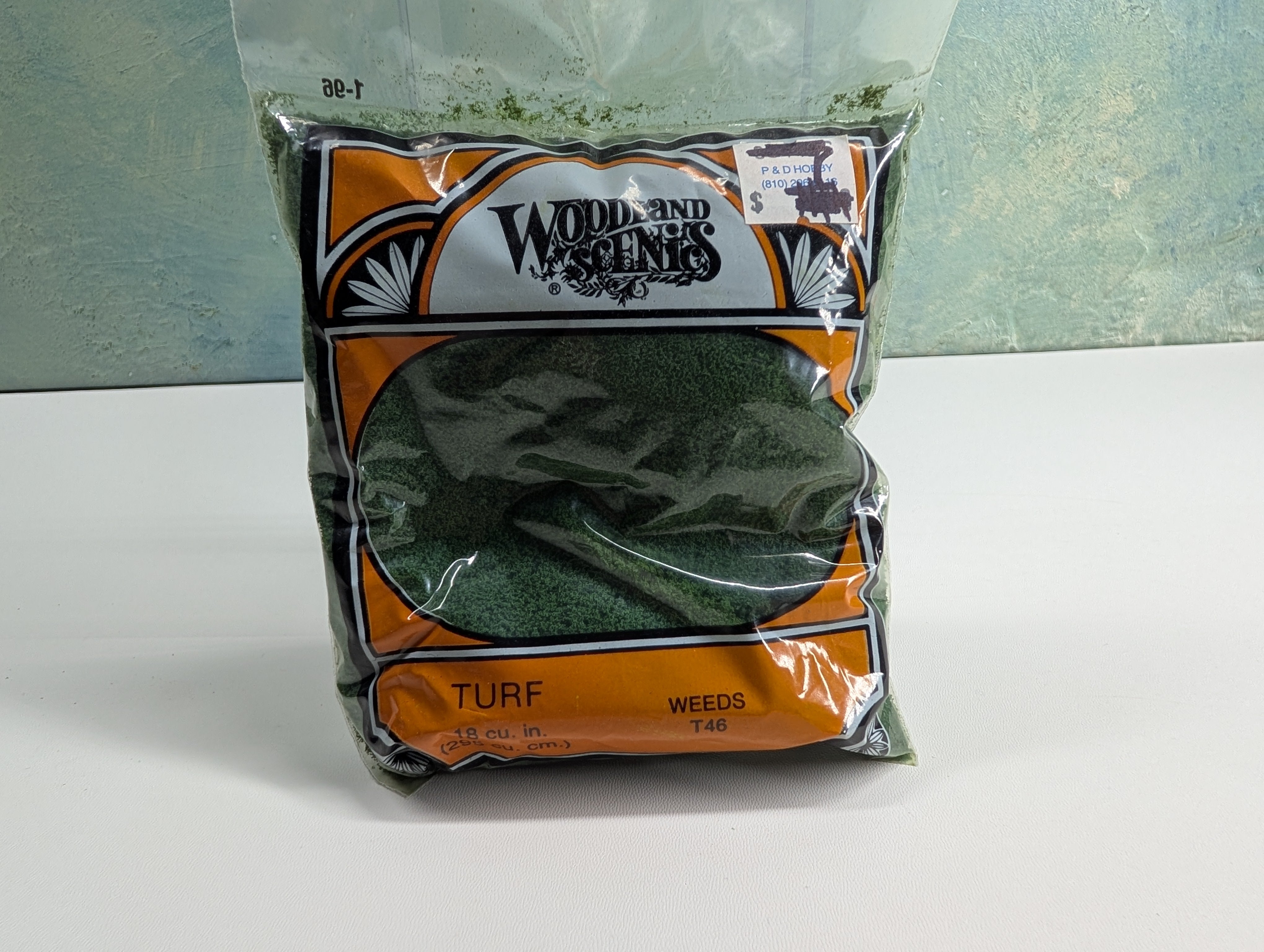 Woodland Scenics T46 HO Scale Turf, Weeds Color