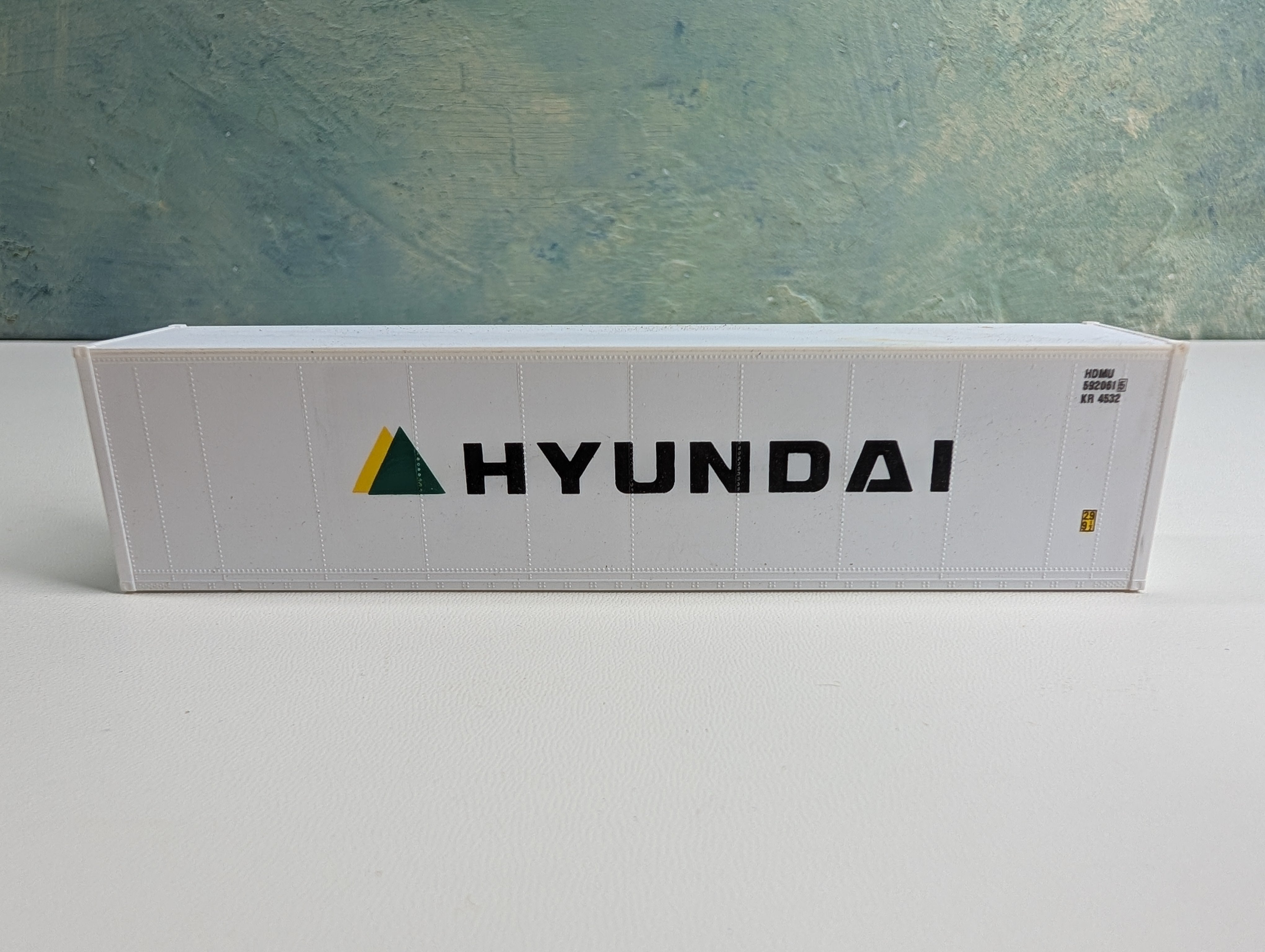 USED Walthers HO Scale 40' Container Hyundai HBMU #5920615