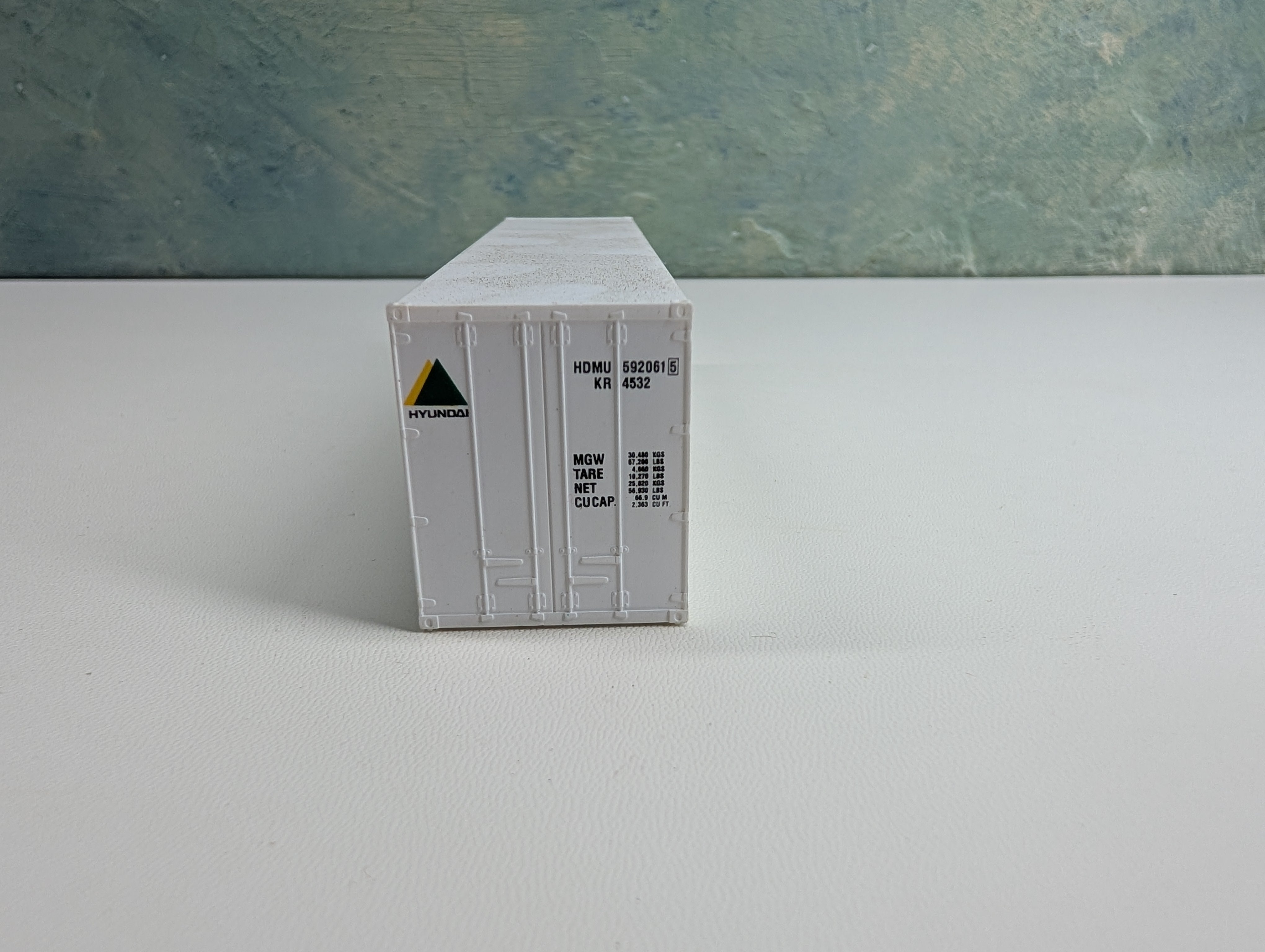 USED Walthers HO Scale 40' Container Hyundai HBMU #5920615