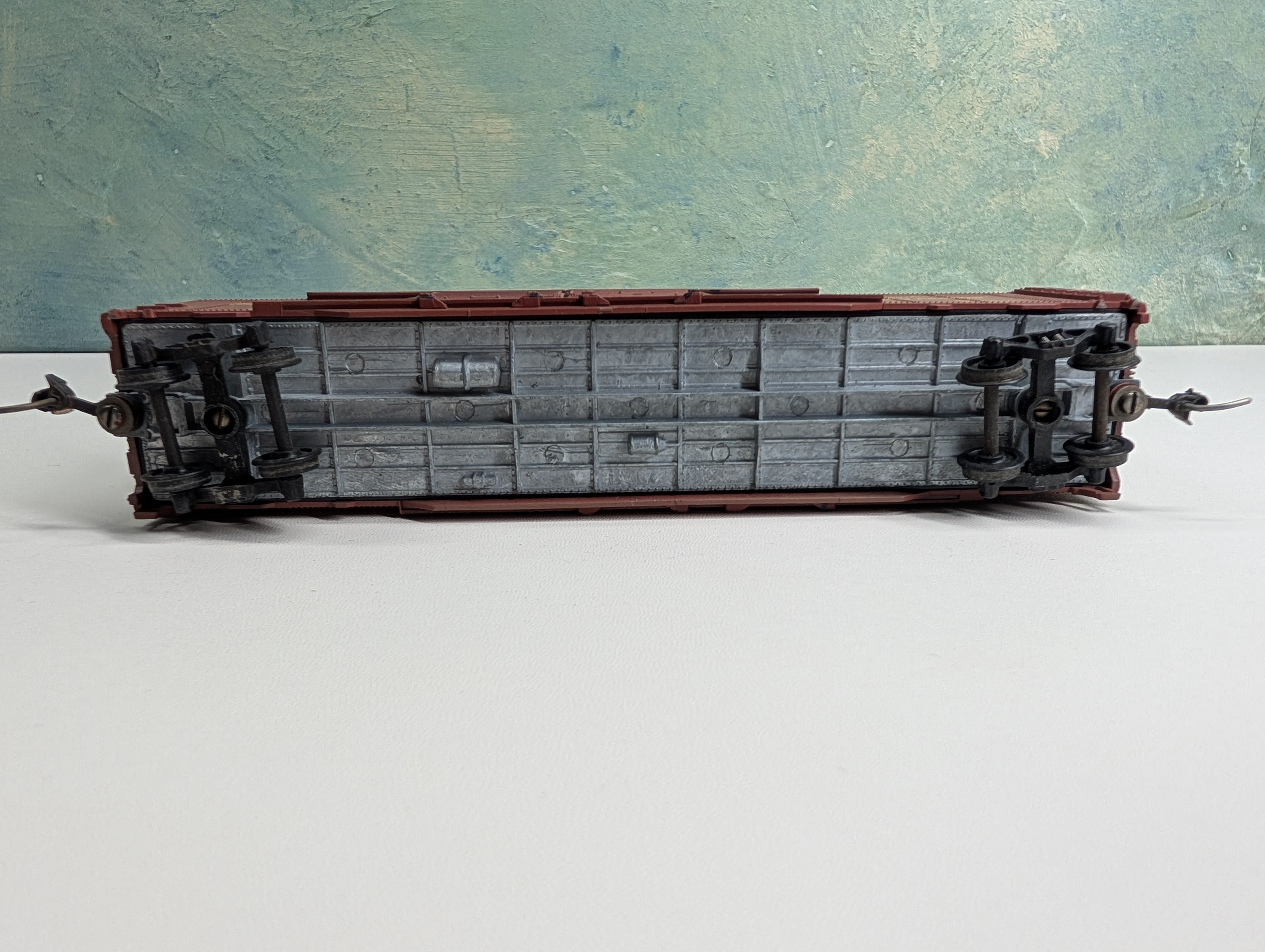 USED Roundhouse HO Scale 50' DD Box Car Union Pacific UP #187872