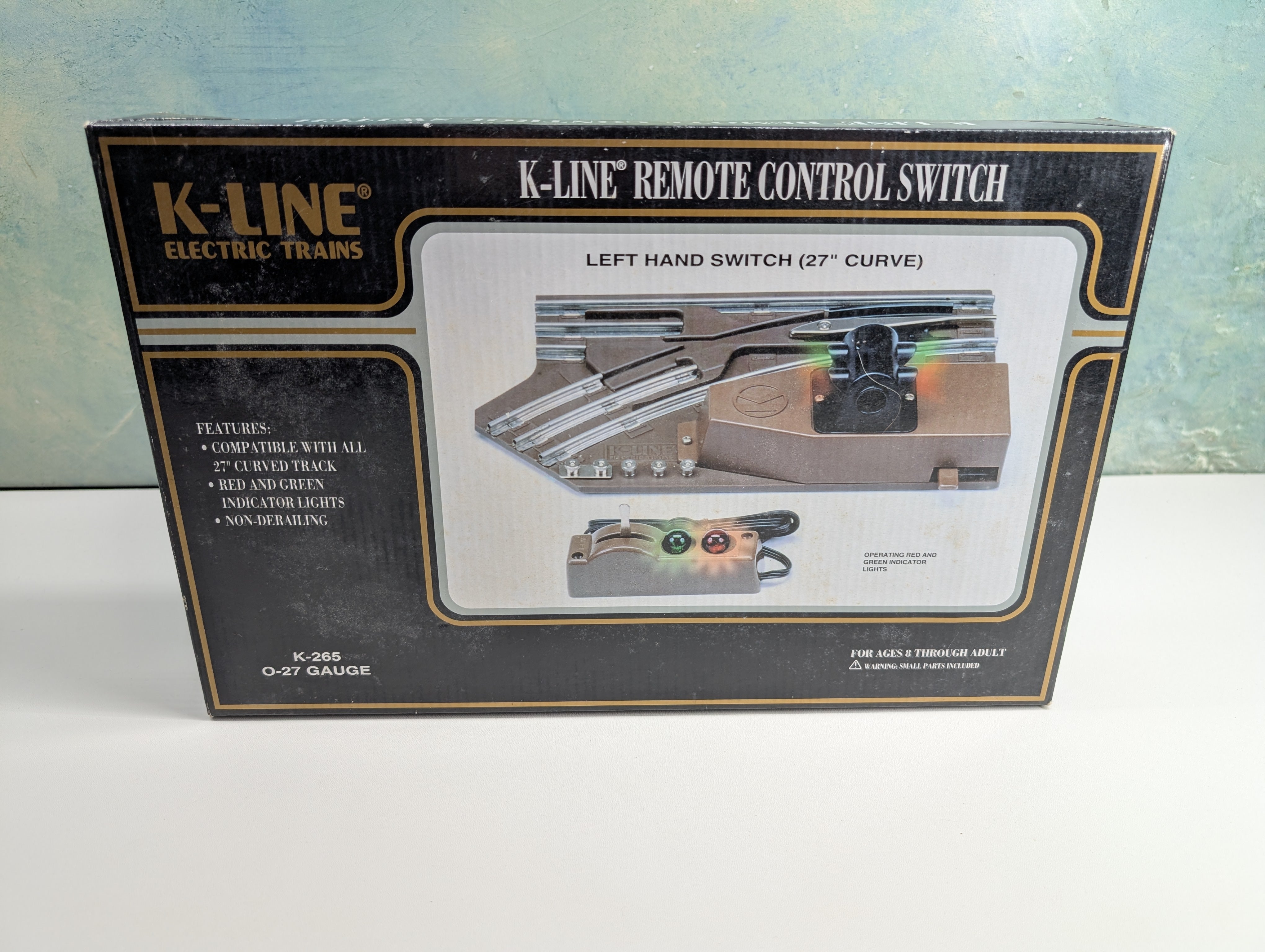 K-Line K-265 O LH Remote Control Switch (27" Curve)