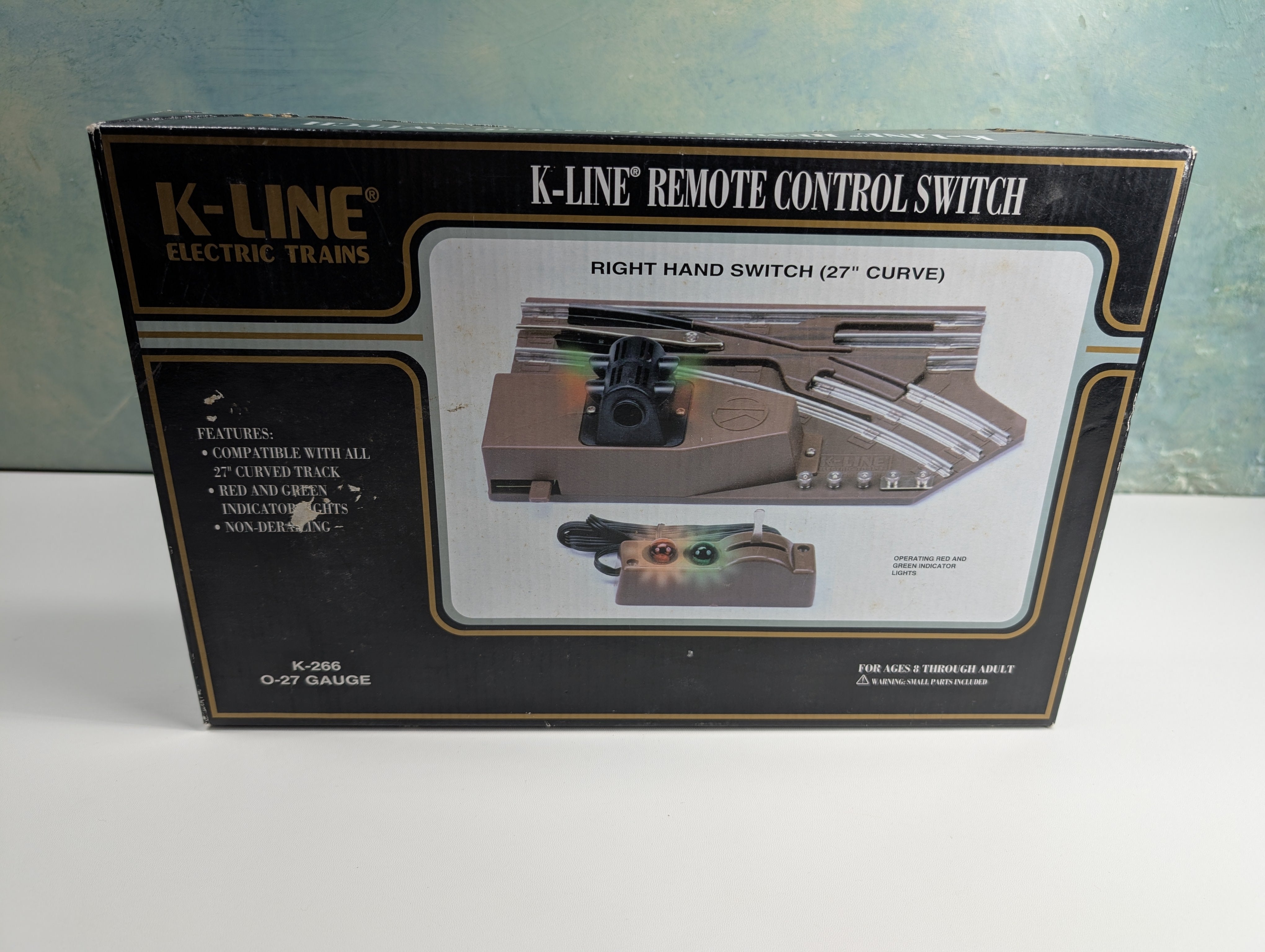 K-Line K-266 O RH Remote Control Switch (27" Curve)