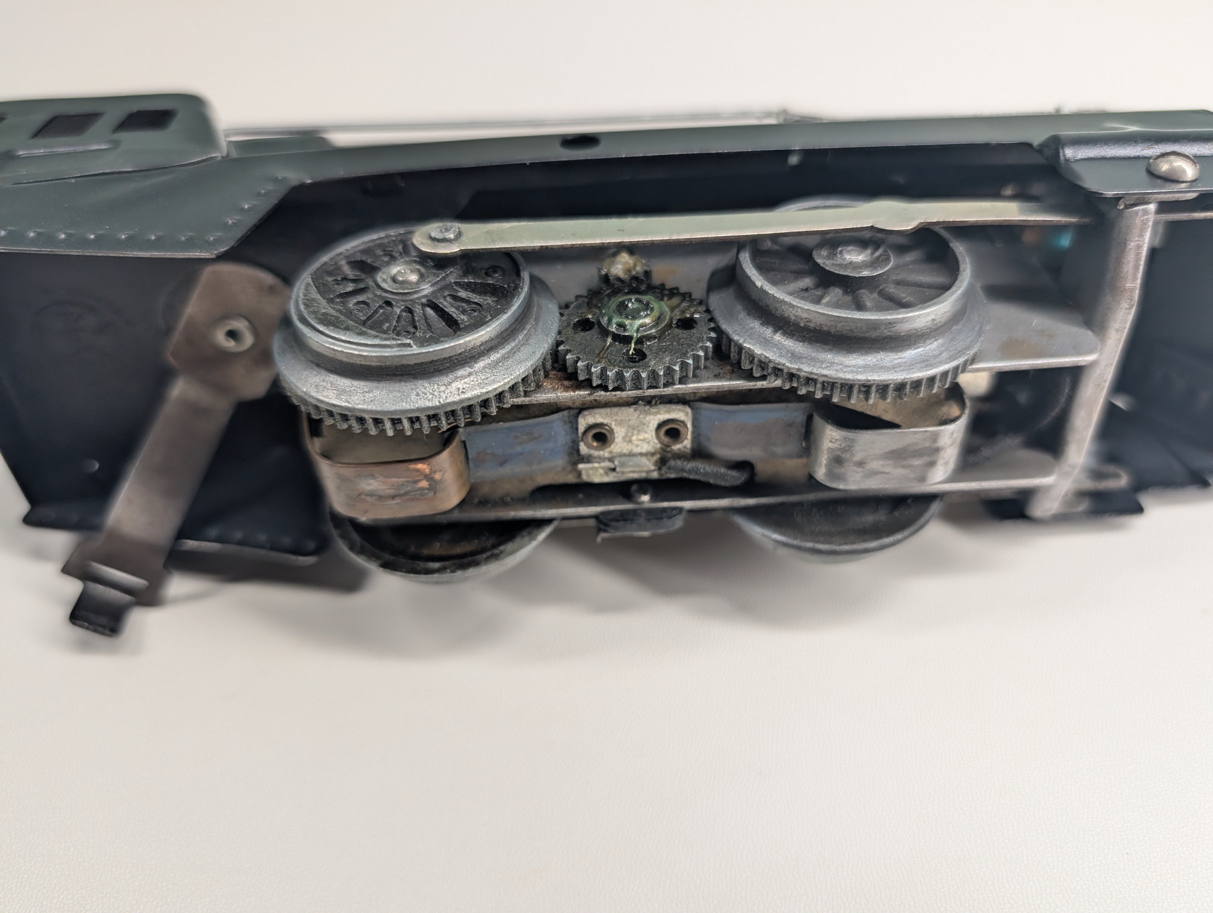 USED Marx O 0-4-0 Steam Locomotive Tin Tested!