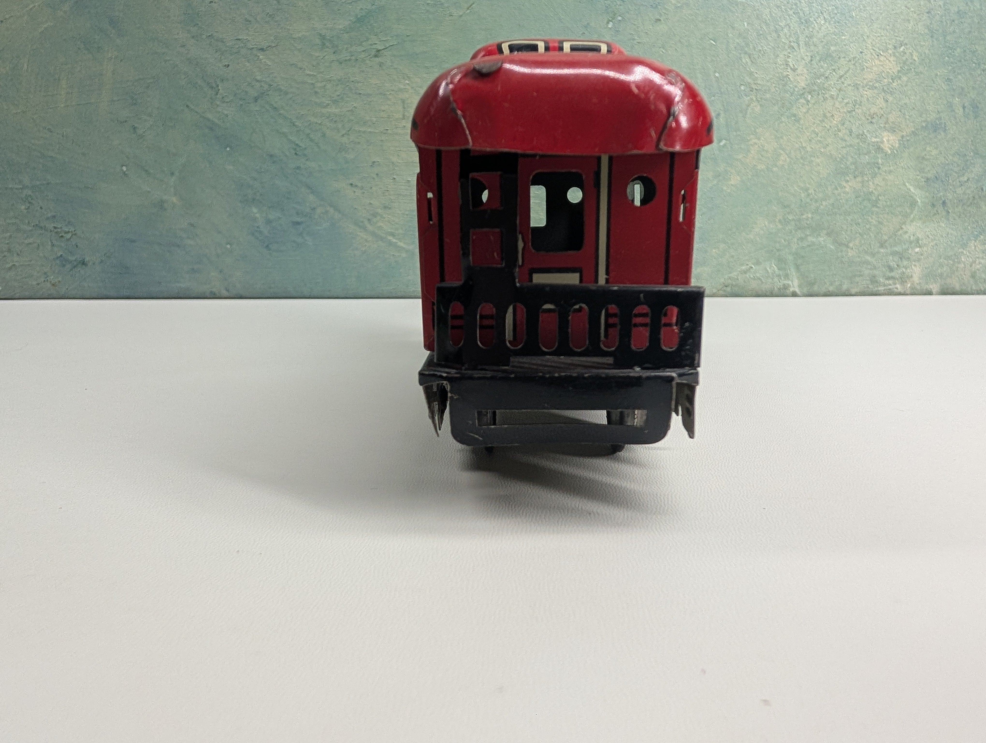 USED Marx O Tin Caboose