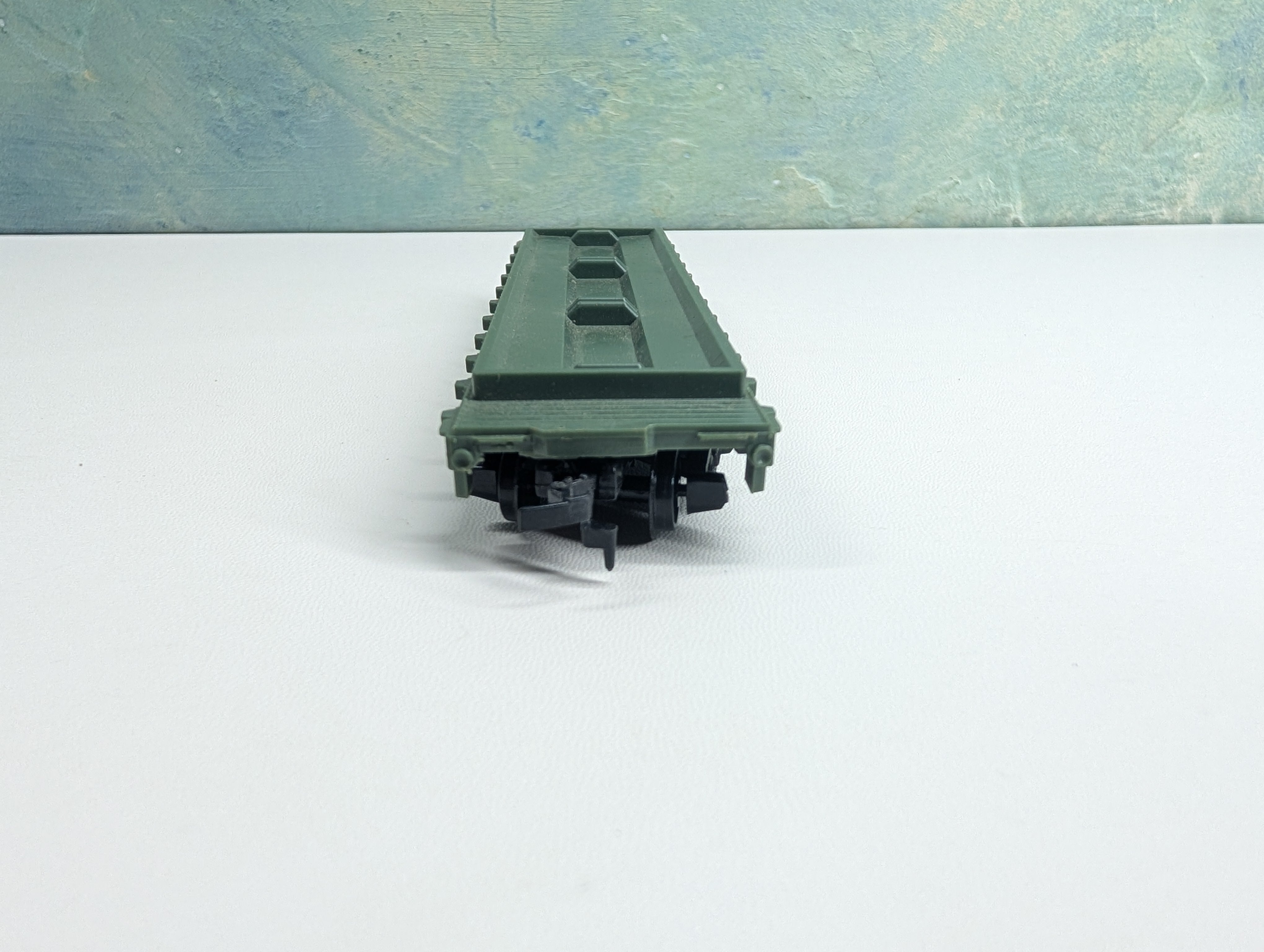 USED Tyco HO Scale Flat Car Western Maryland WM #2475
