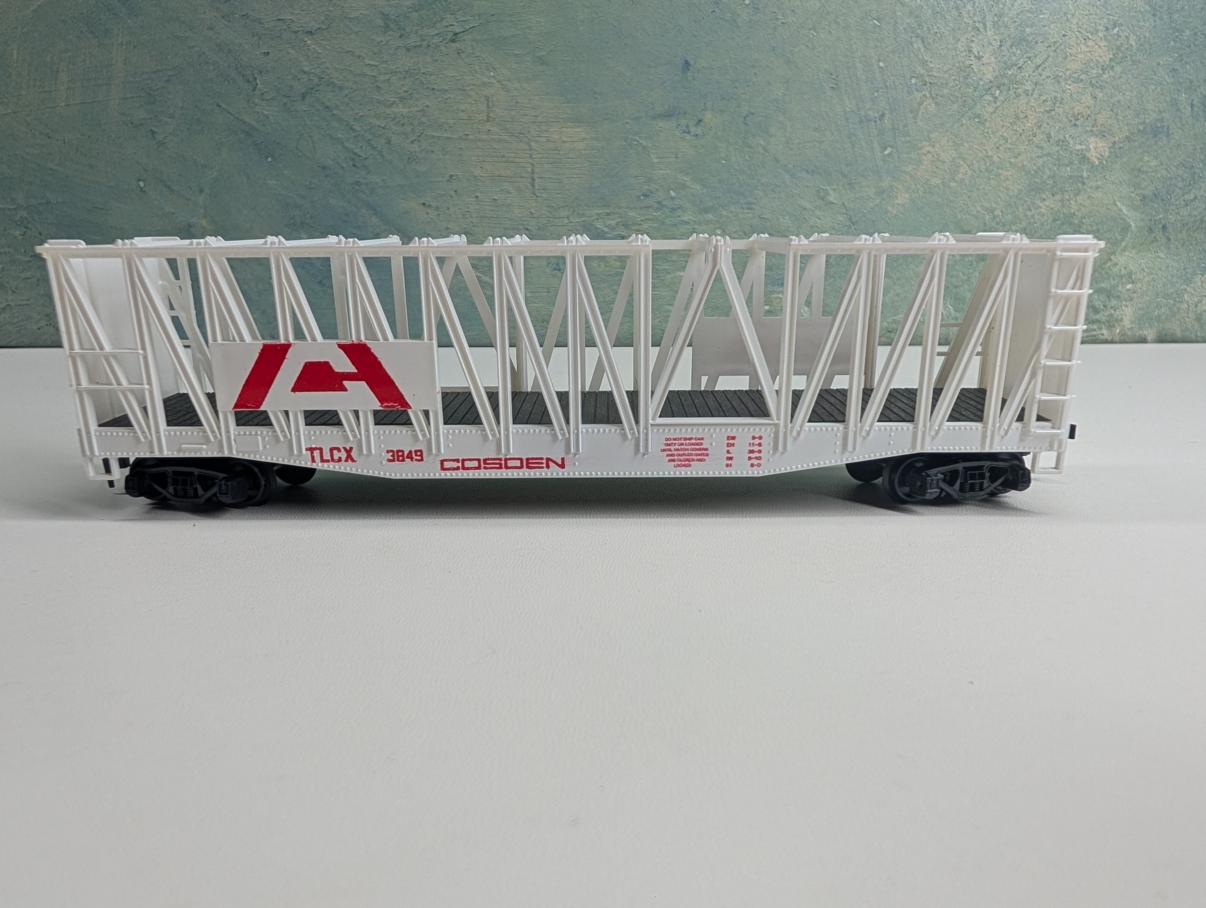 USED Roco HO Scale Container Carrier Cosden TLCX #3849