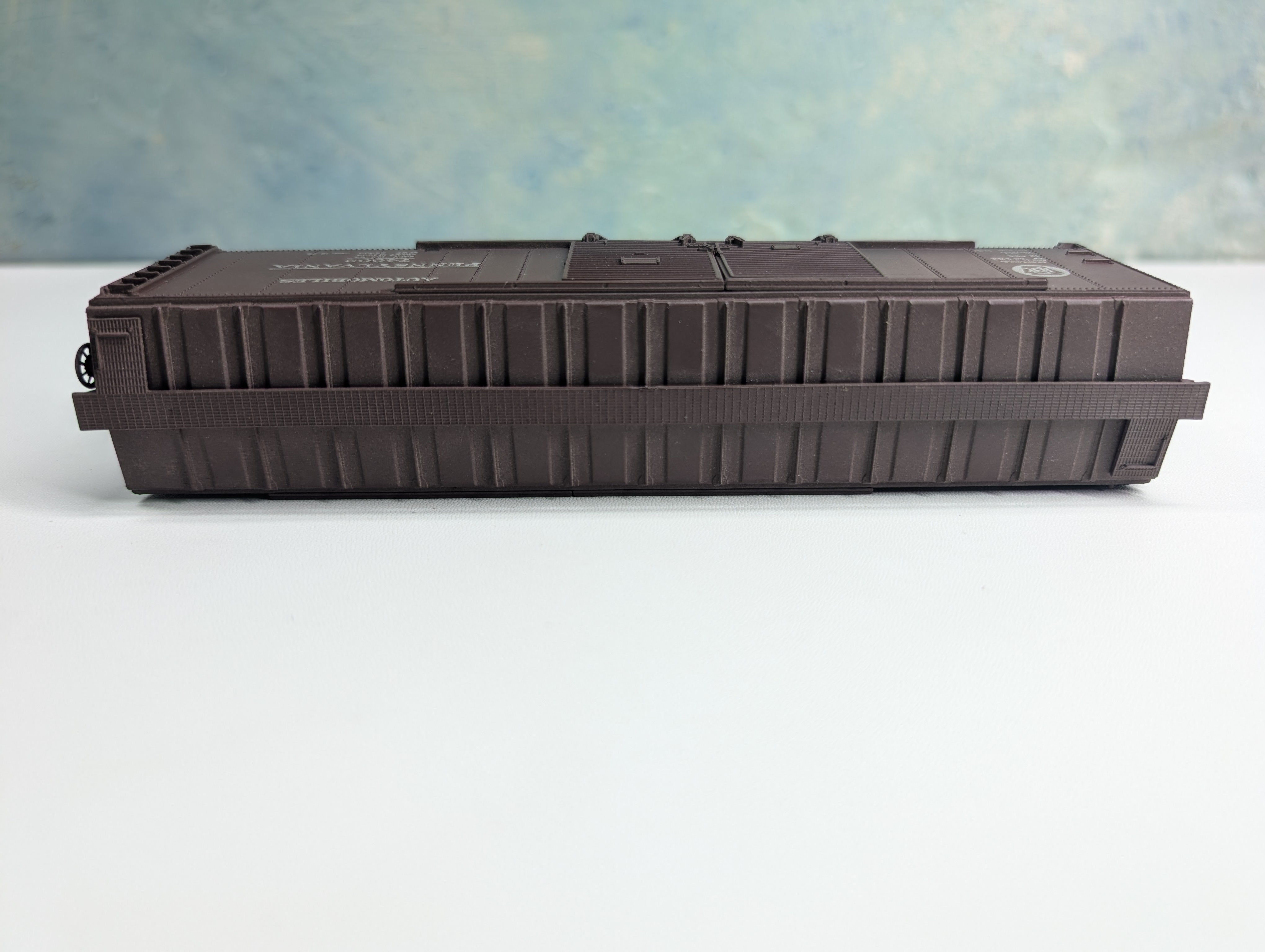 USED Athearn HO Scale 50' DD Box Car Pennsylvania PRR #74002 Metal Wheels, Weathered