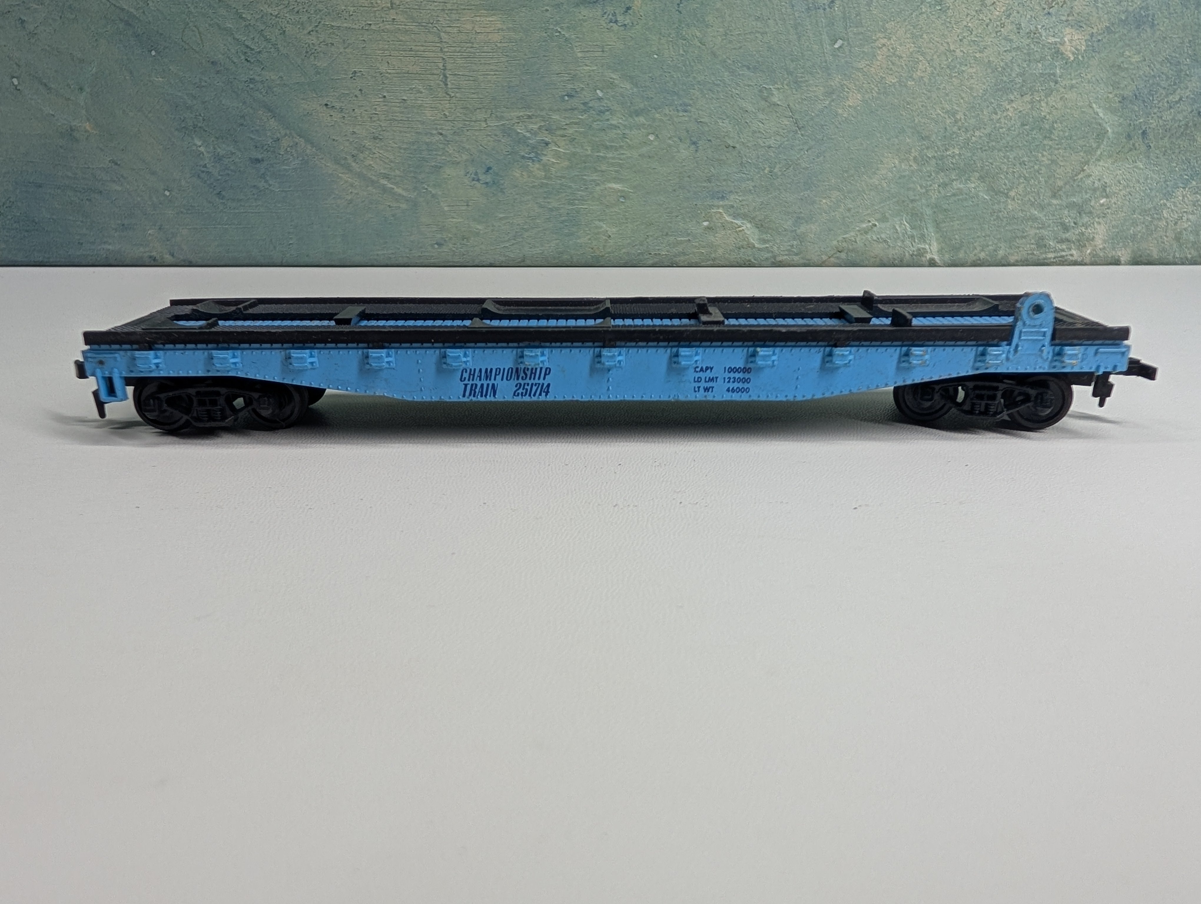 USED Cox HO Scale Flat Car Championship Train #251714