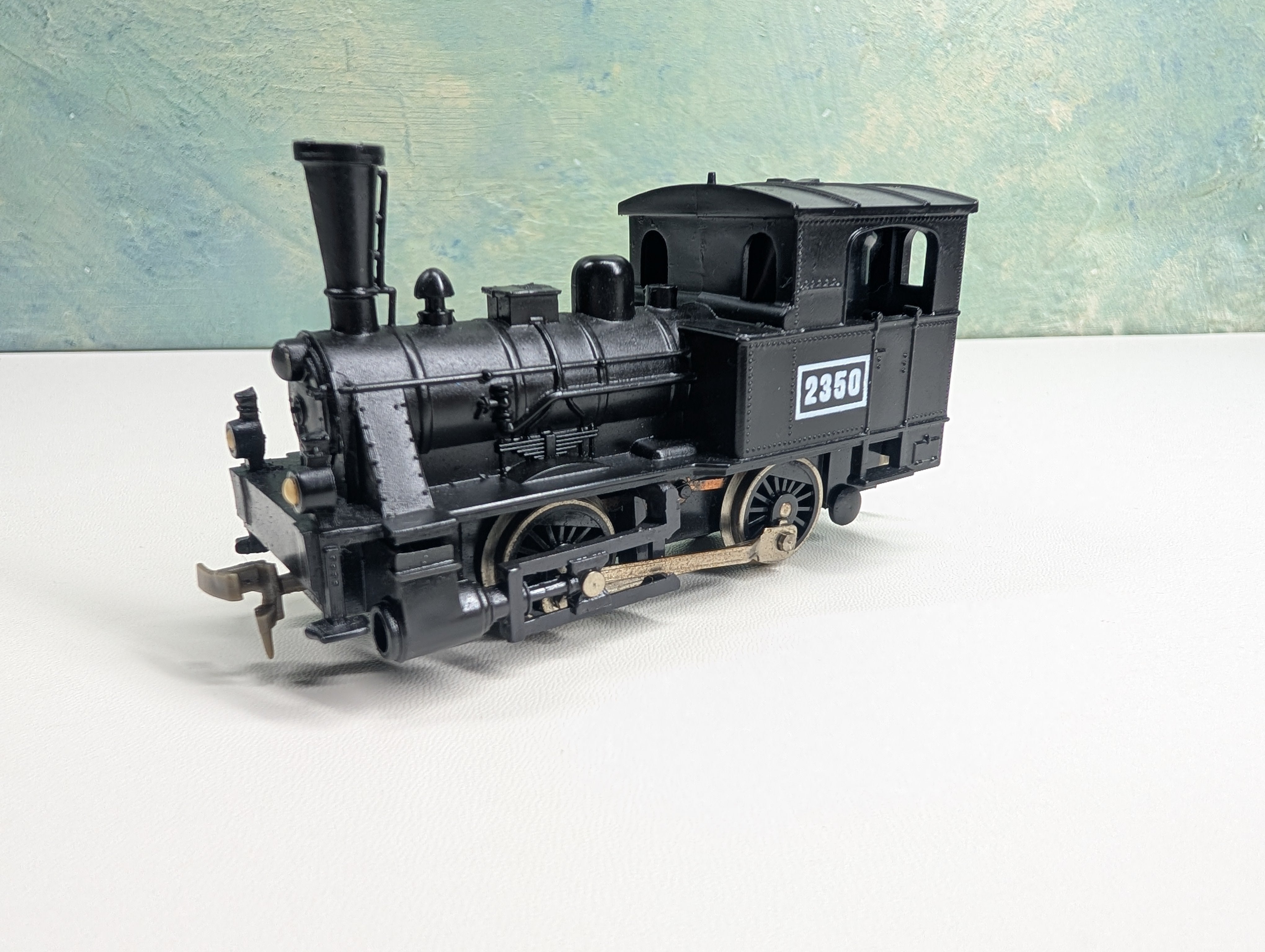 USED Playart HO Scale 0-4-0 Steam Locomotive #2350 Tested!