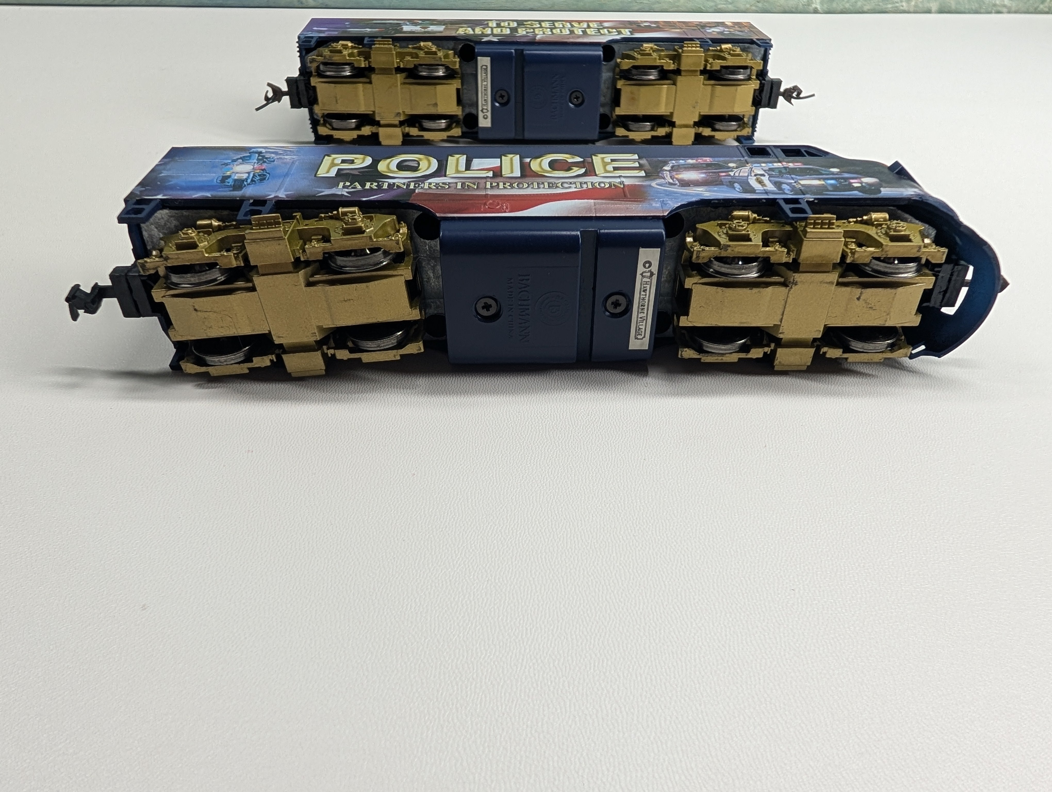 USED Bachmann HO Scale Police Serve and Protect A & B Diesel Locomotives Tested!