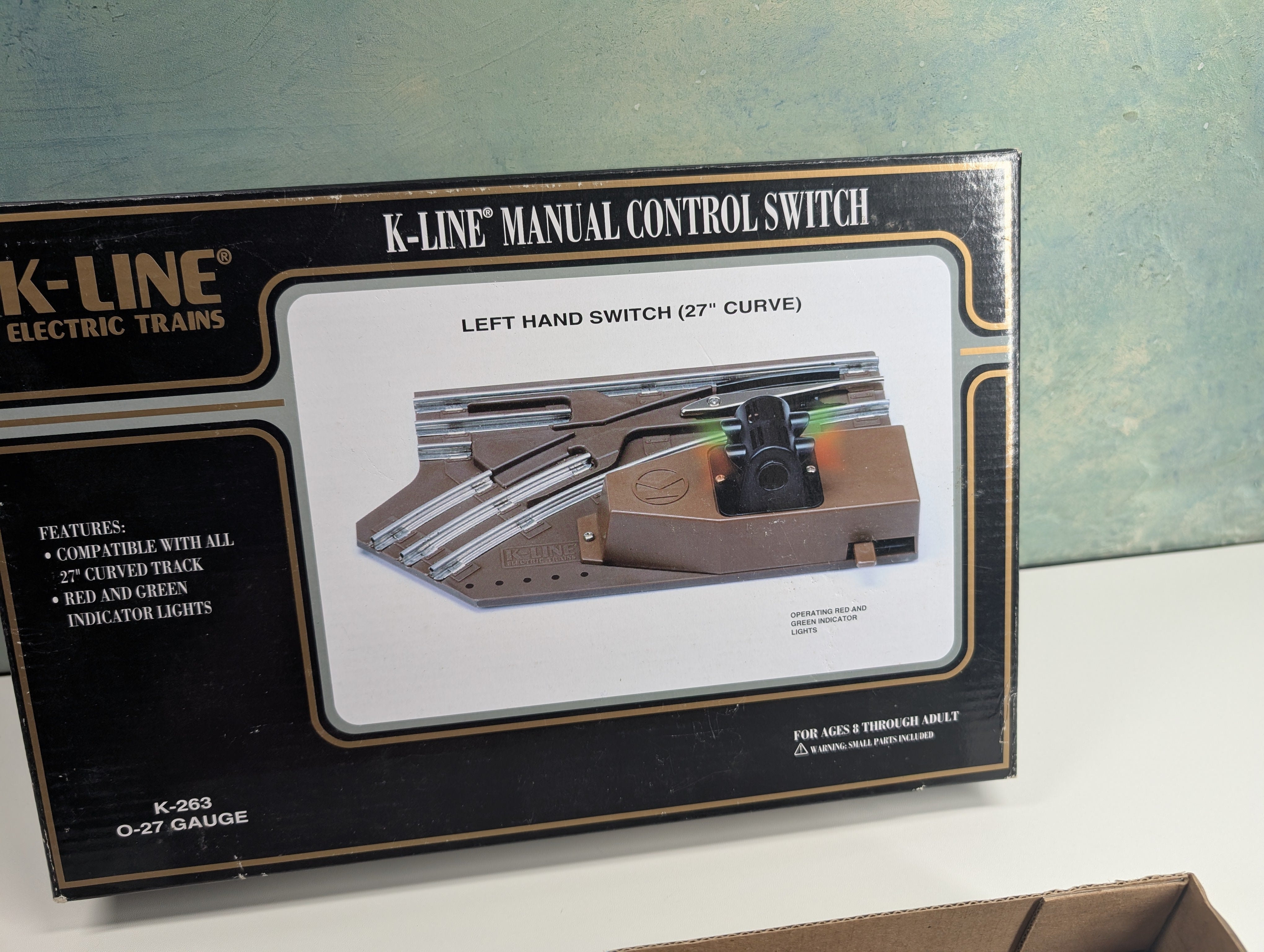 USED K-Line K-263 O LH Switch (27" Curve) Manual
