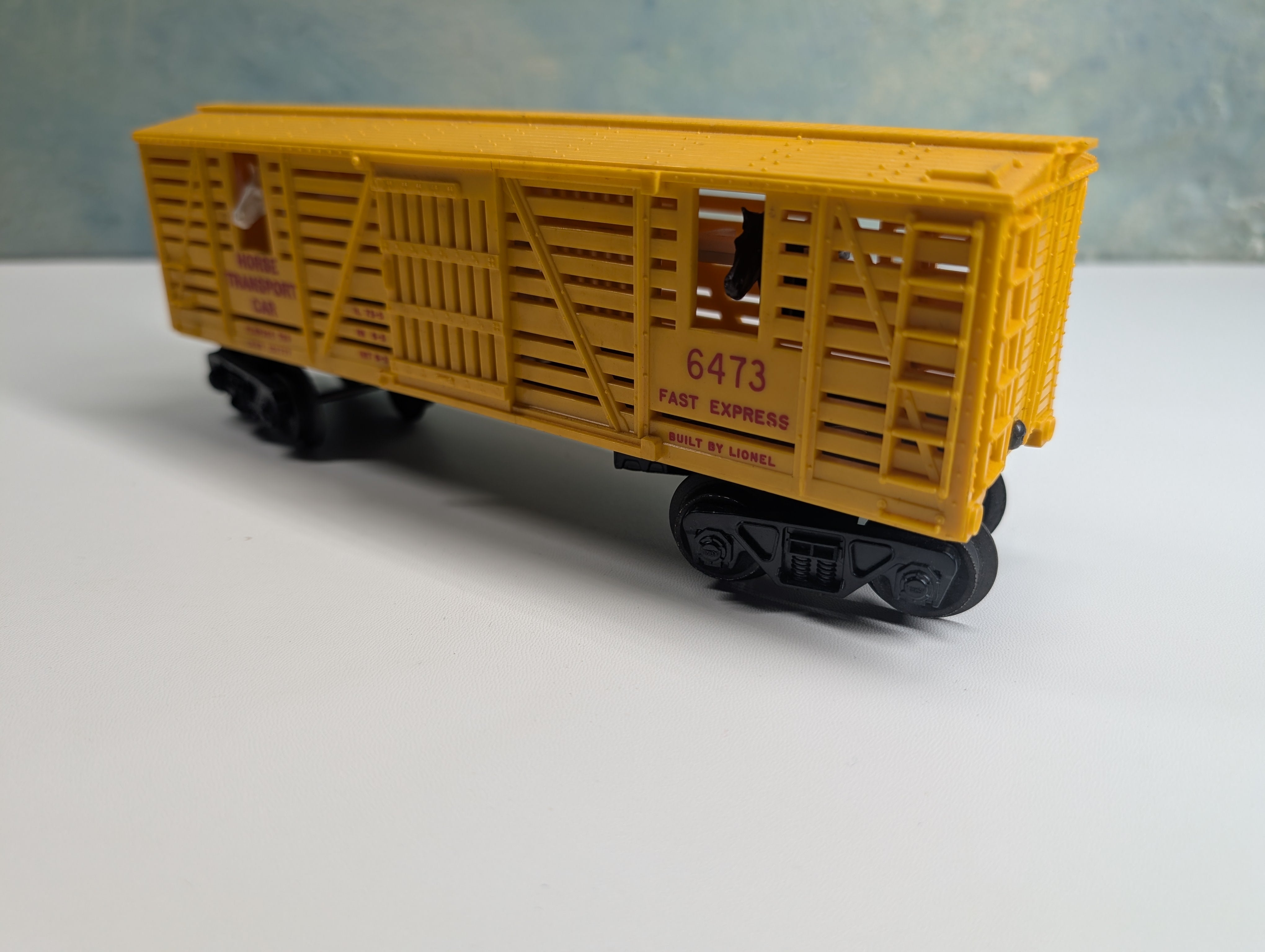 USED Lionel O Horse Transport Car #6473