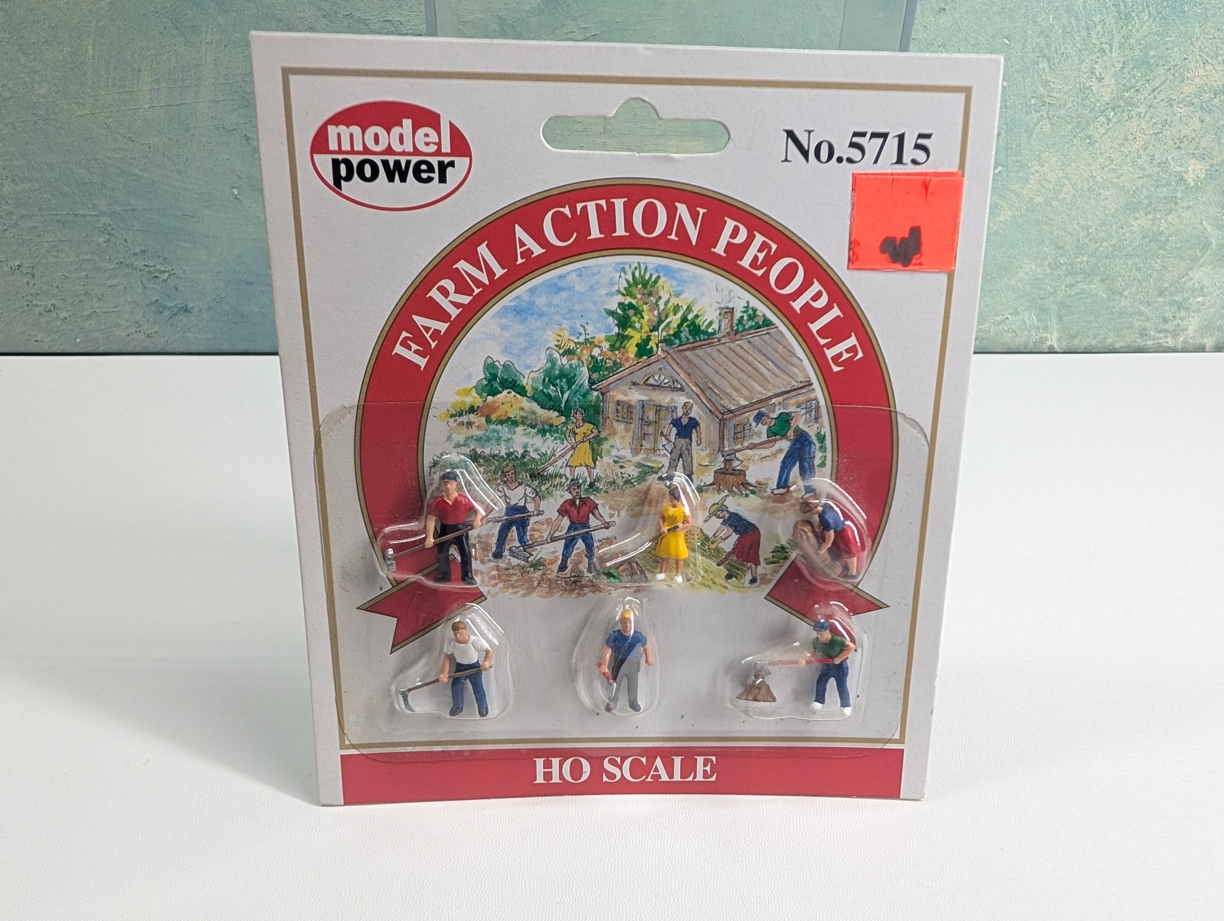 Model Power 5715 HO Scale Farm Action People (6 pcs)