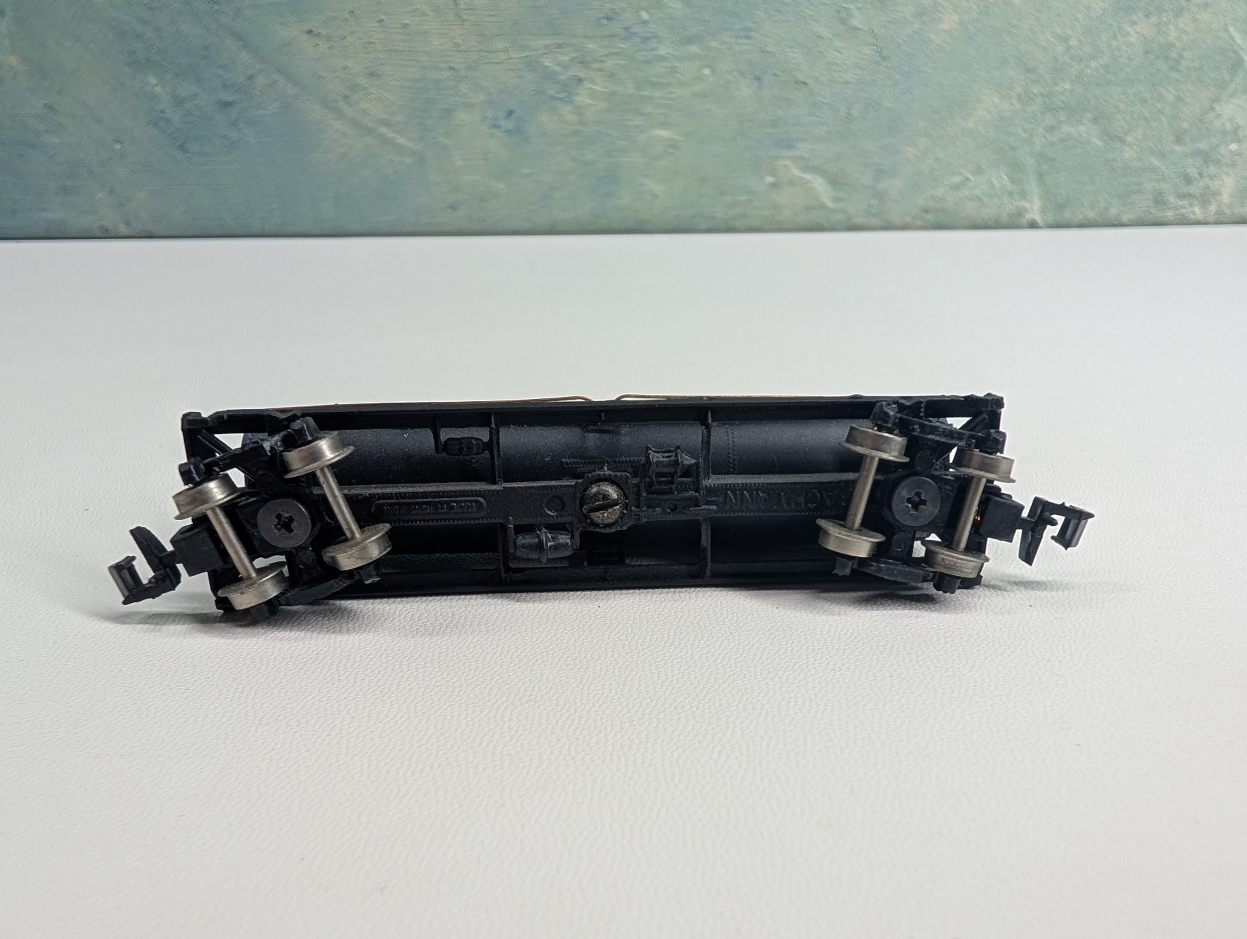 USED Bachmann N Scale Triple Dome Tank Car Union 76 UCOX #10162