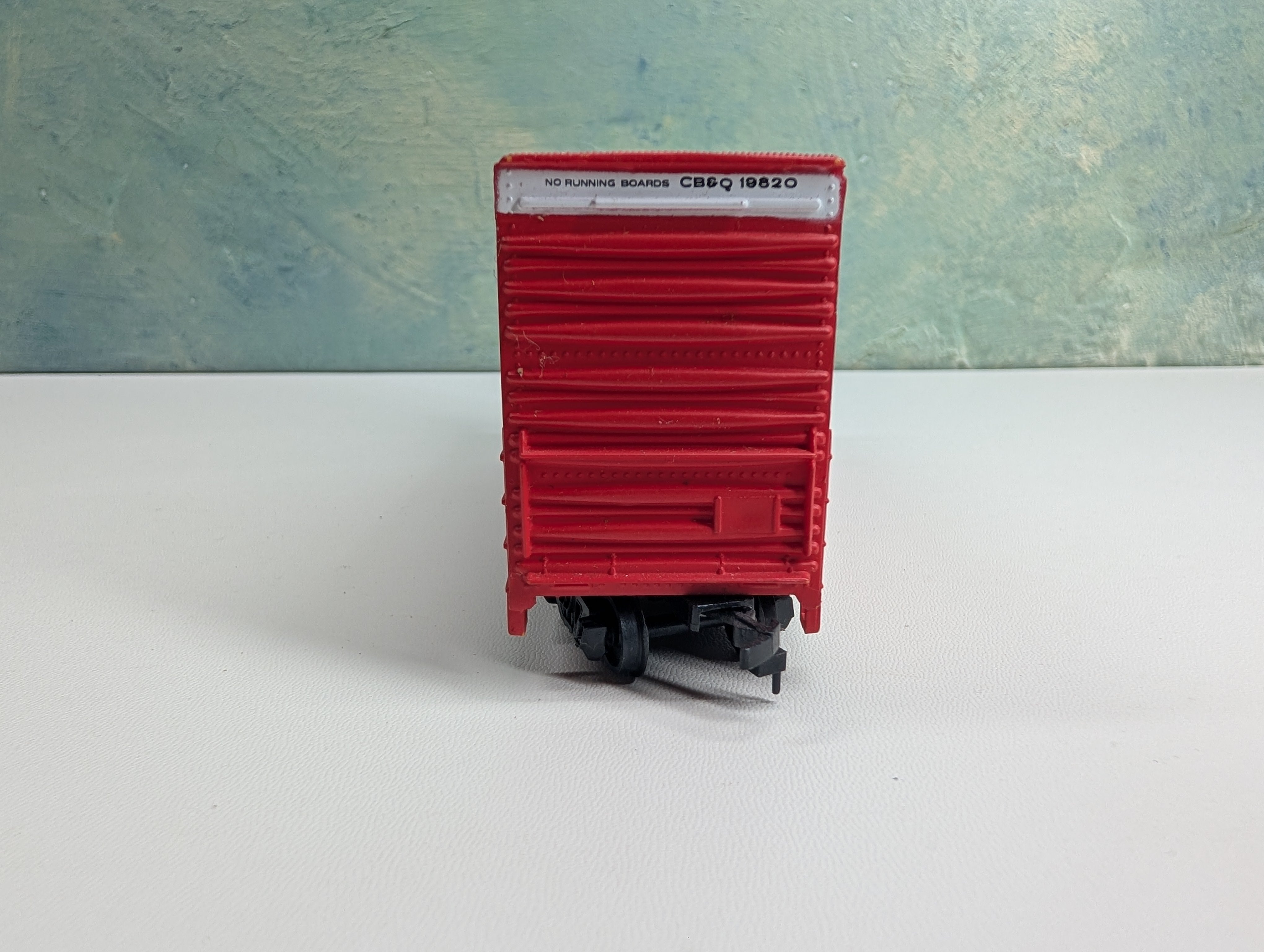 USED Bachmann HO Scale 40' Hi-Cube Box Car Burlington CB&Q #19820