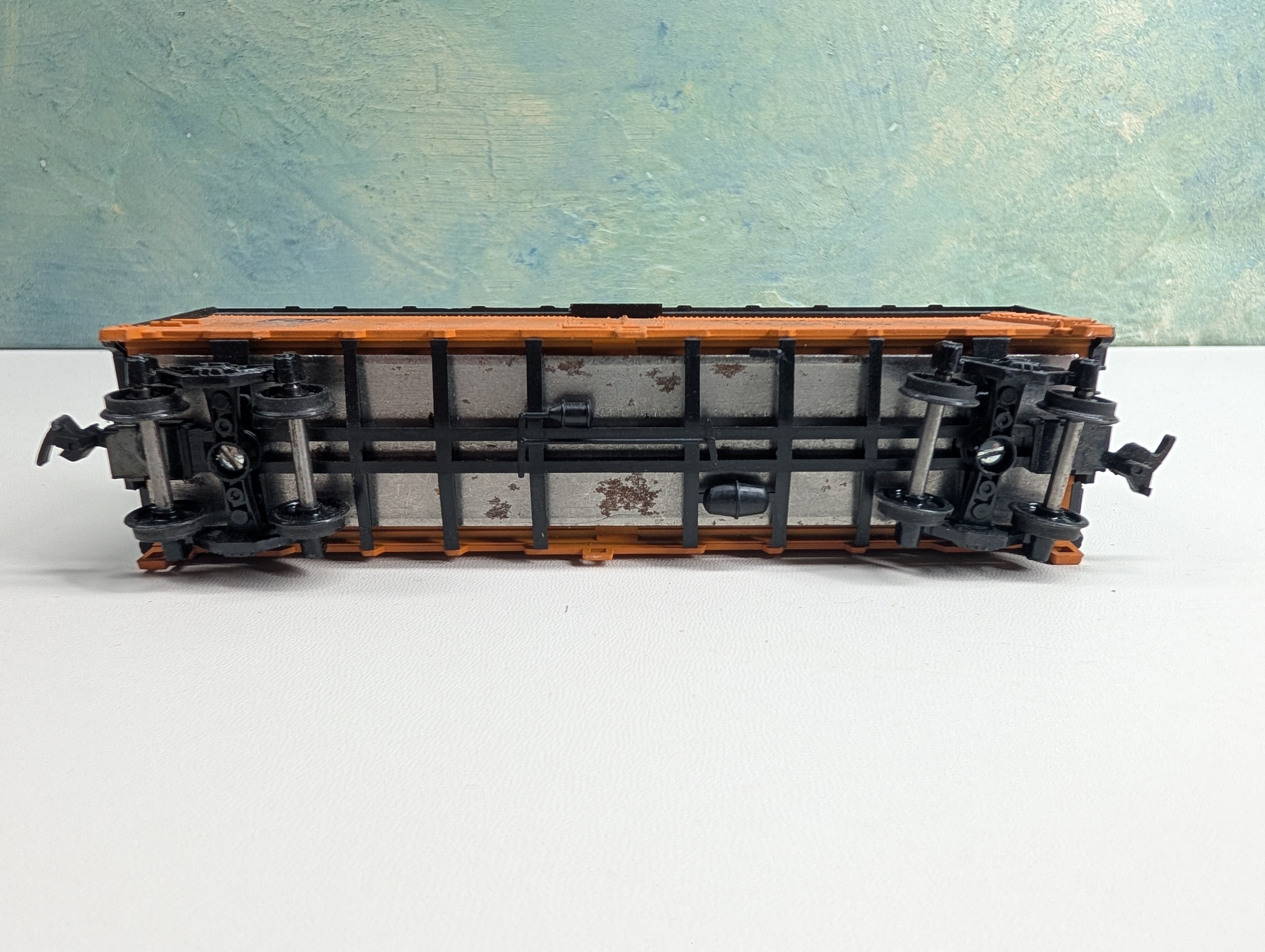 USED Athearn HO Scale 41' Reefer Box Car Santa Fe SFRD #36068 El Capitan Map