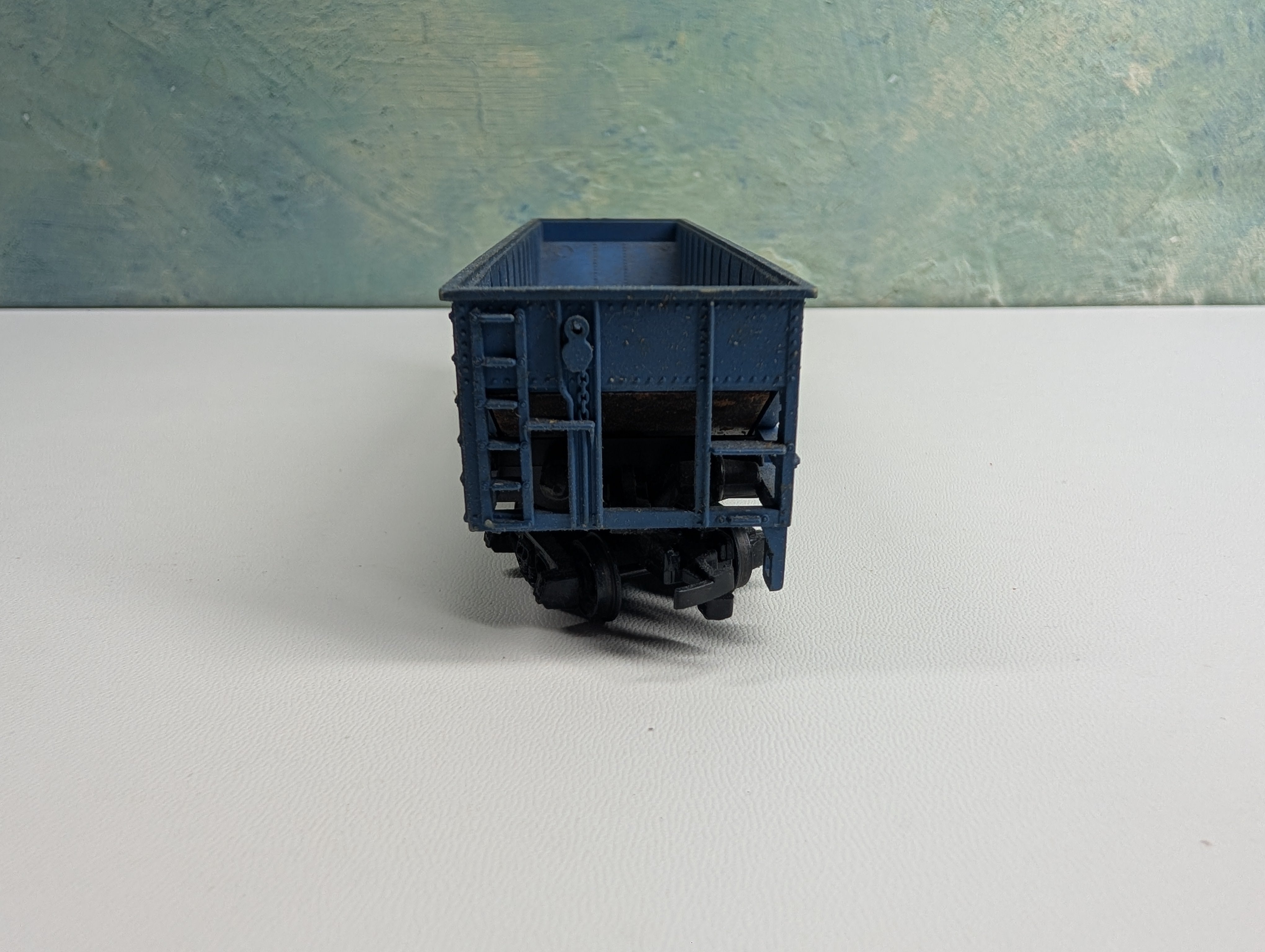 USED Tyco HO Scale Quad Hopper Boston and Maine BM #12608