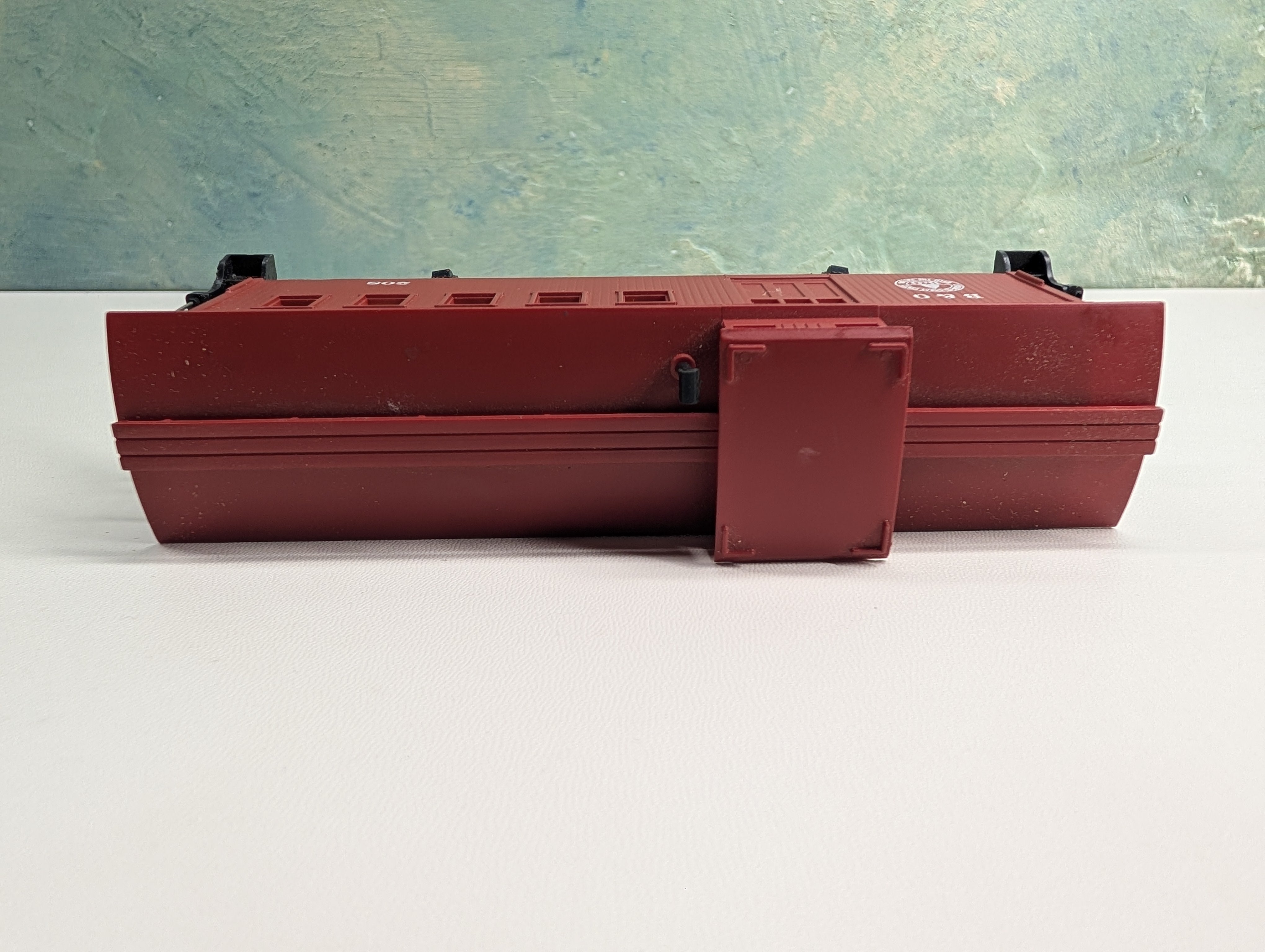 USED Mantua HO Scale OT Old Time Wood Caboose Baltimore and Ohio B&O #208