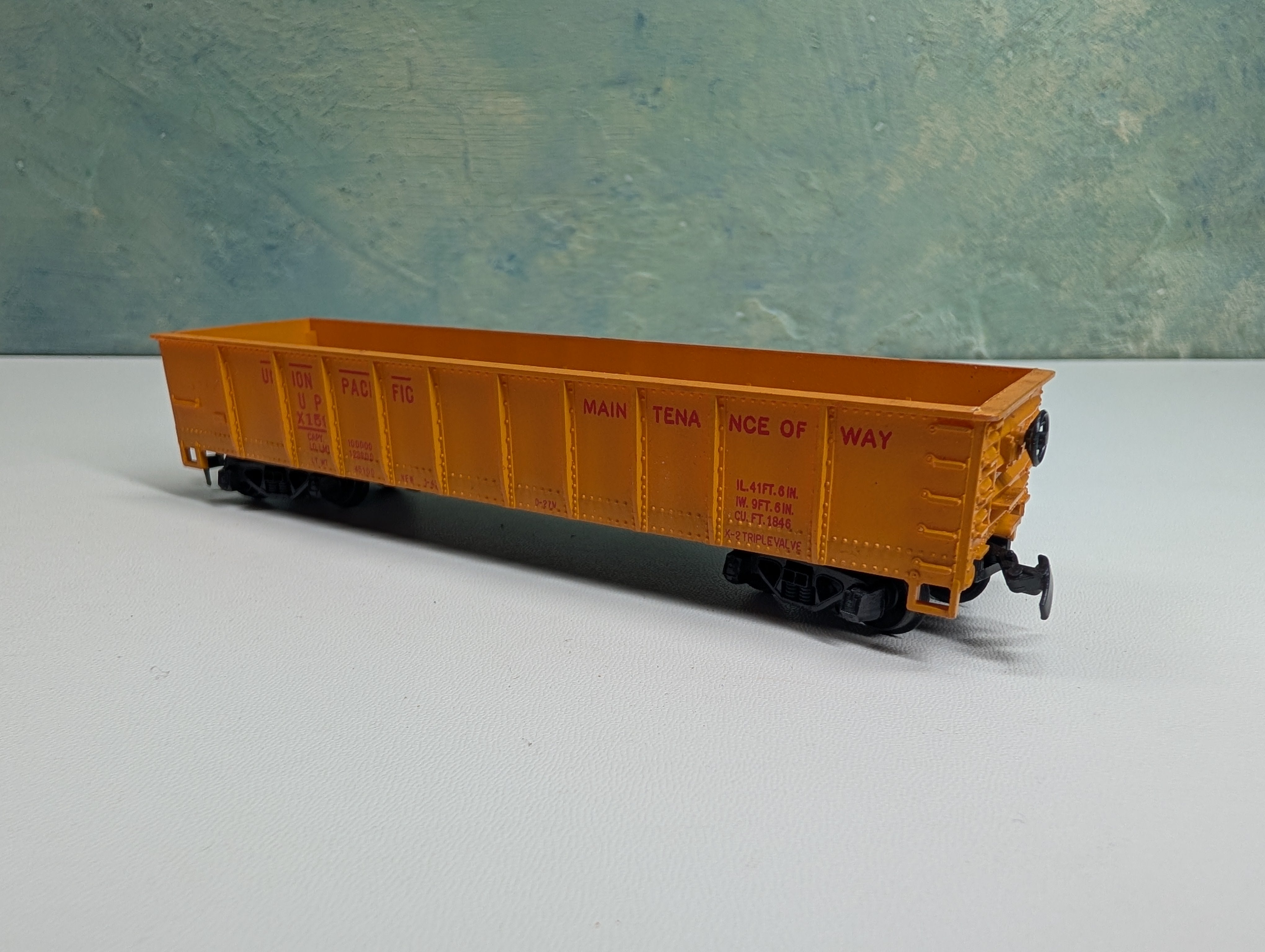 USED Tyco HO Scale 40' Gondola Union Pacific UP #X159