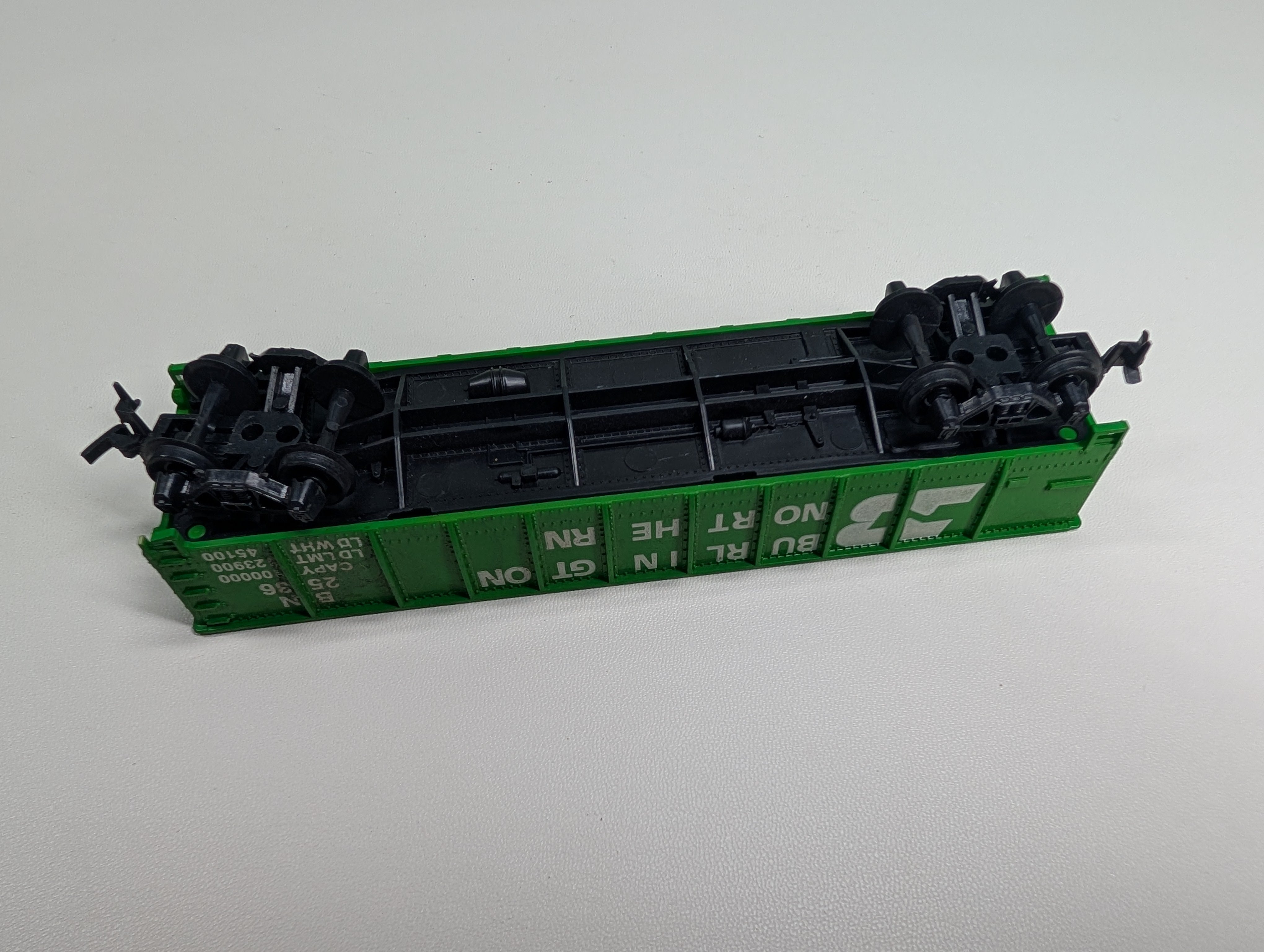 USED Tyco HO Scale 40' Gondola Burlington Northern BN #2536